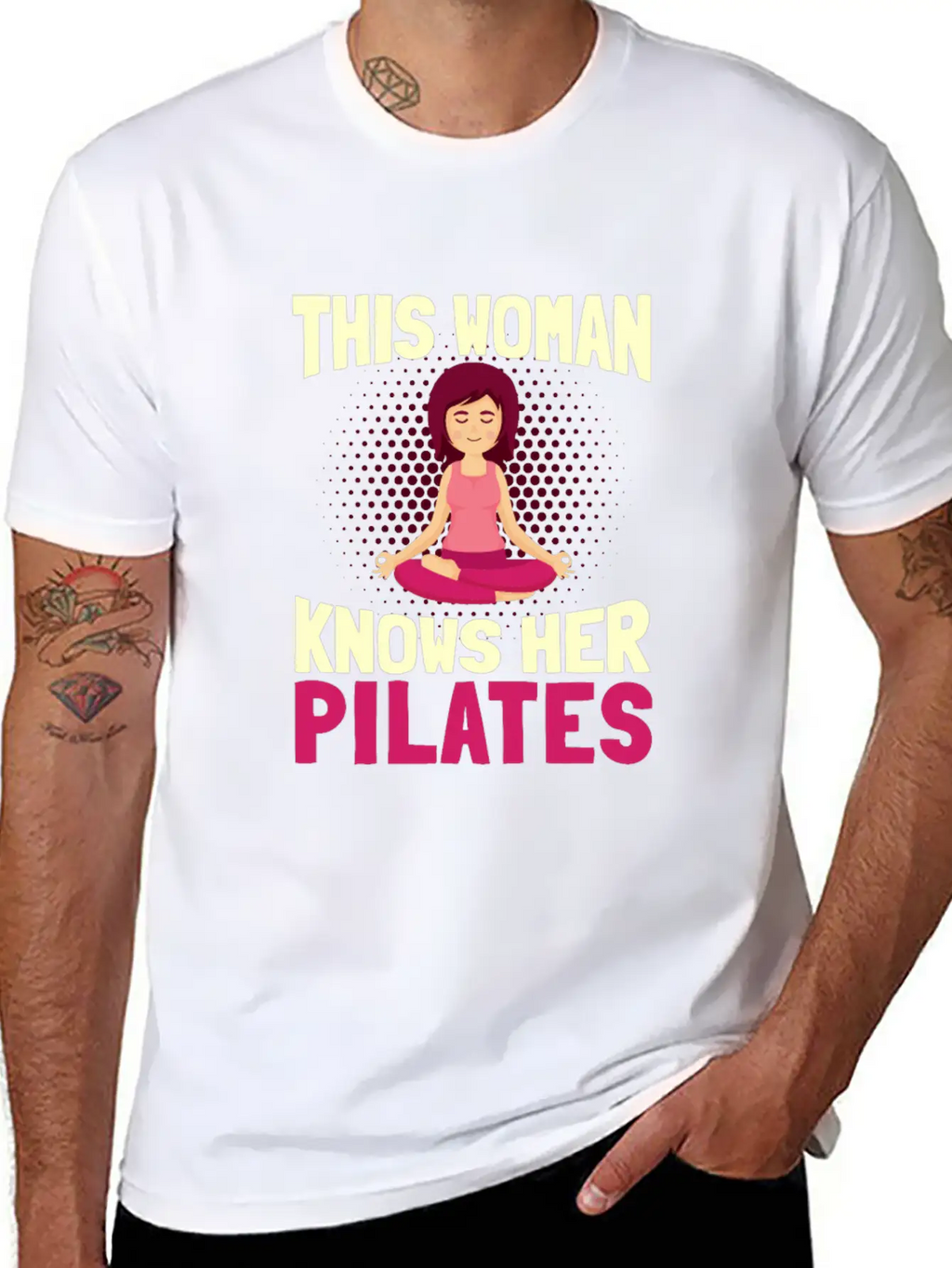 Pilates Unisex Casual T-Shirt – Clean Design For Daily Comfort