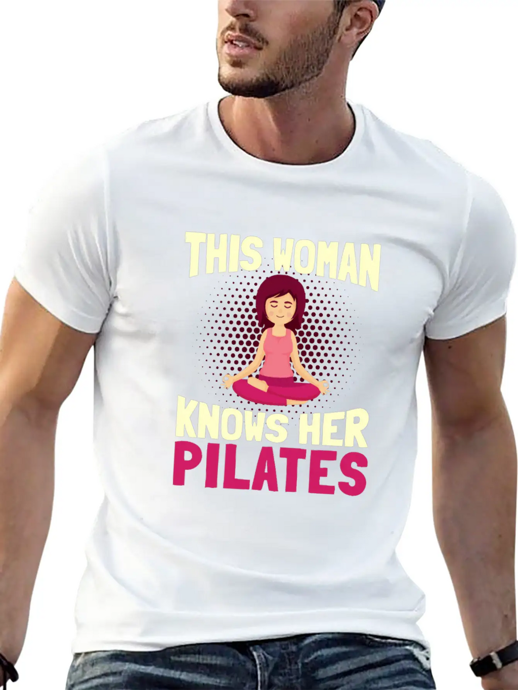 Pilates Unisex Casual T-Shirt – Clean Design For Daily Comfort