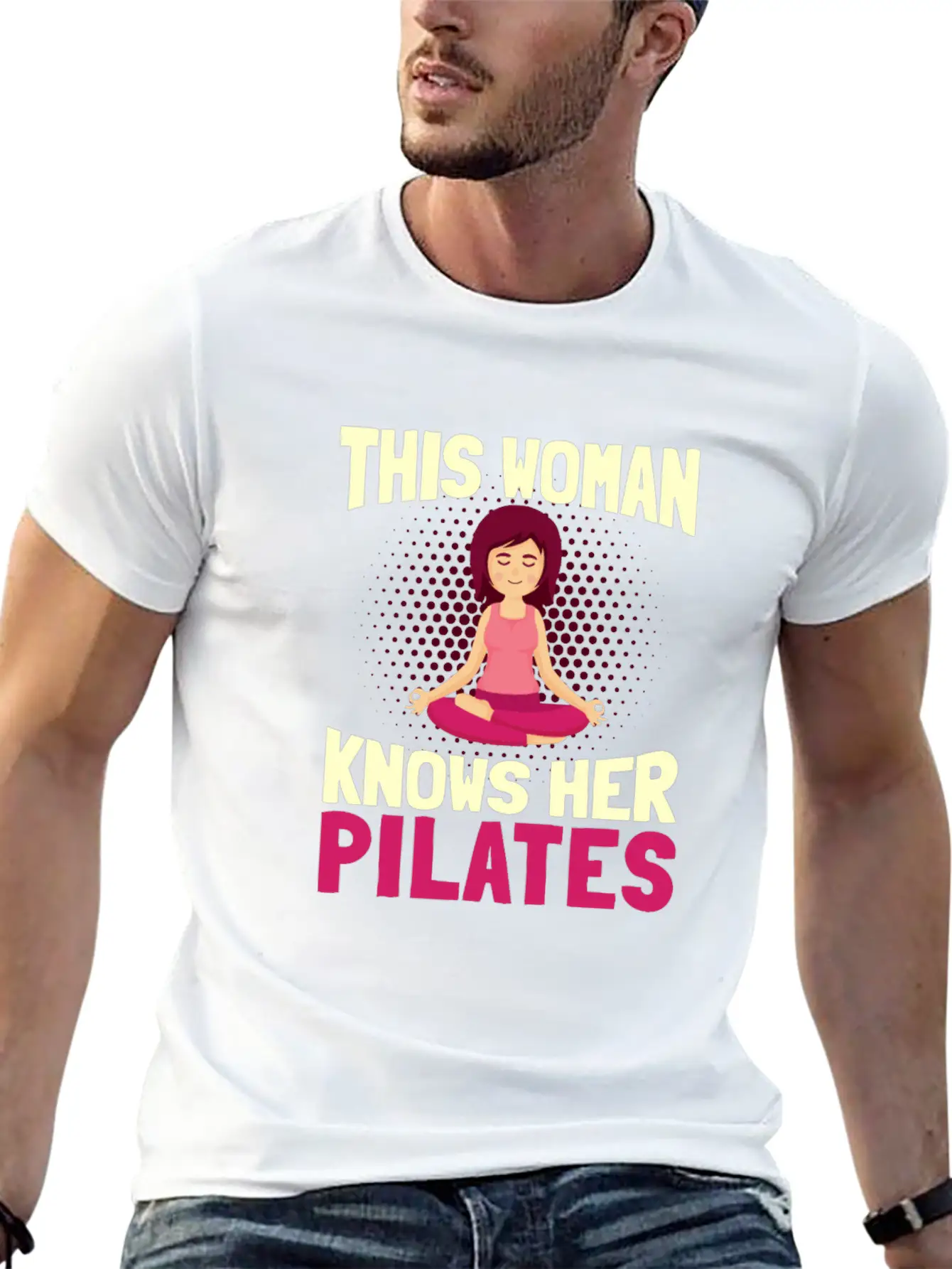 Pilates Unisex Casual T-Shirt – Clean Design For Daily Comfort