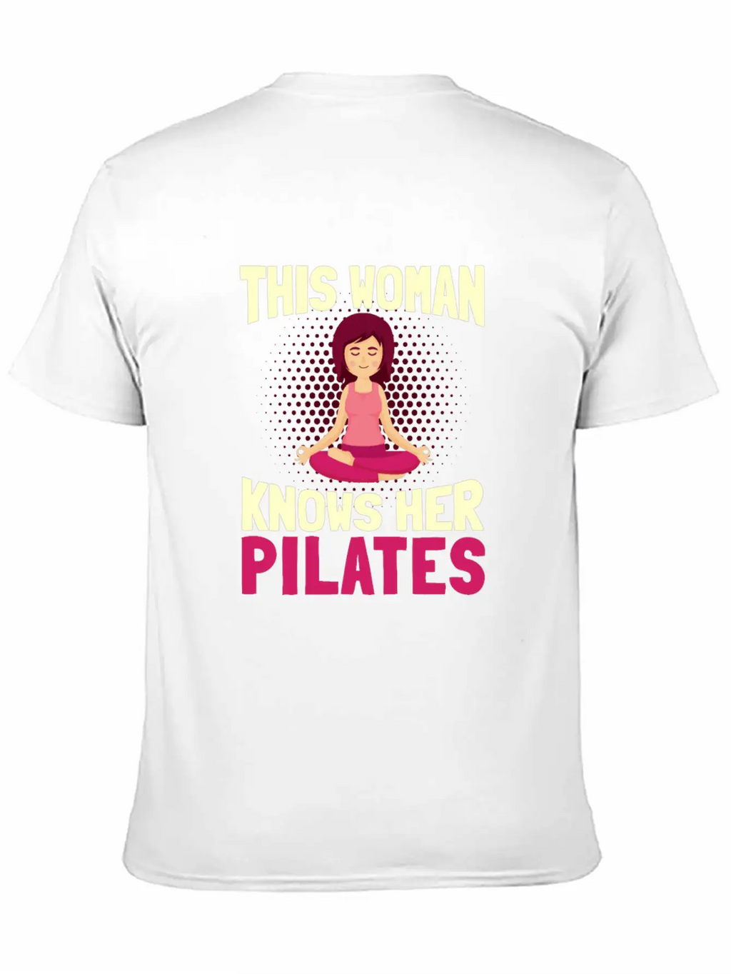 Pilates Unisex Casual T-Shirt – Clean Design For Daily Comfort