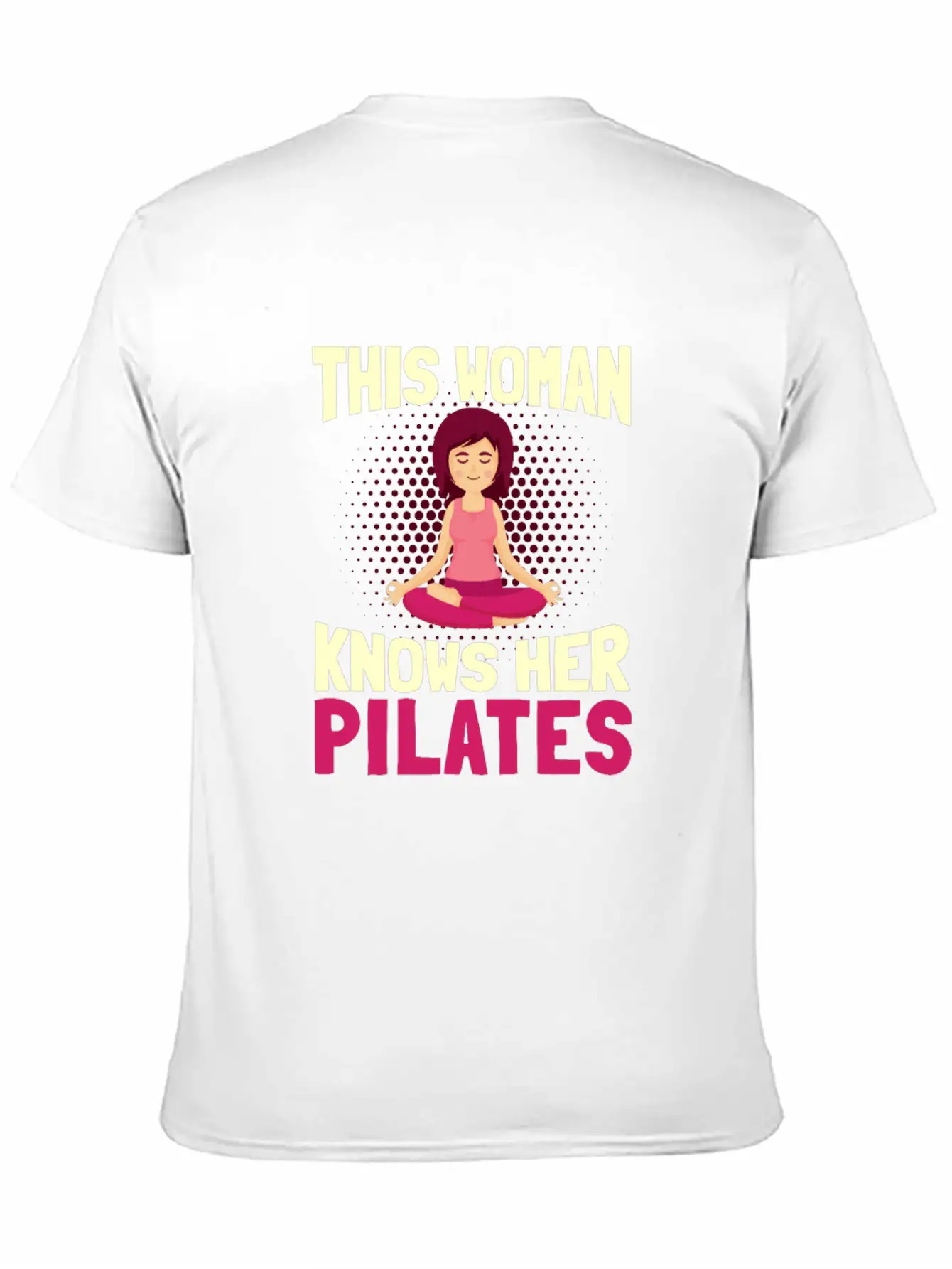 Pilates Unisex Casual T-Shirt – Clean Design For Daily Comfort