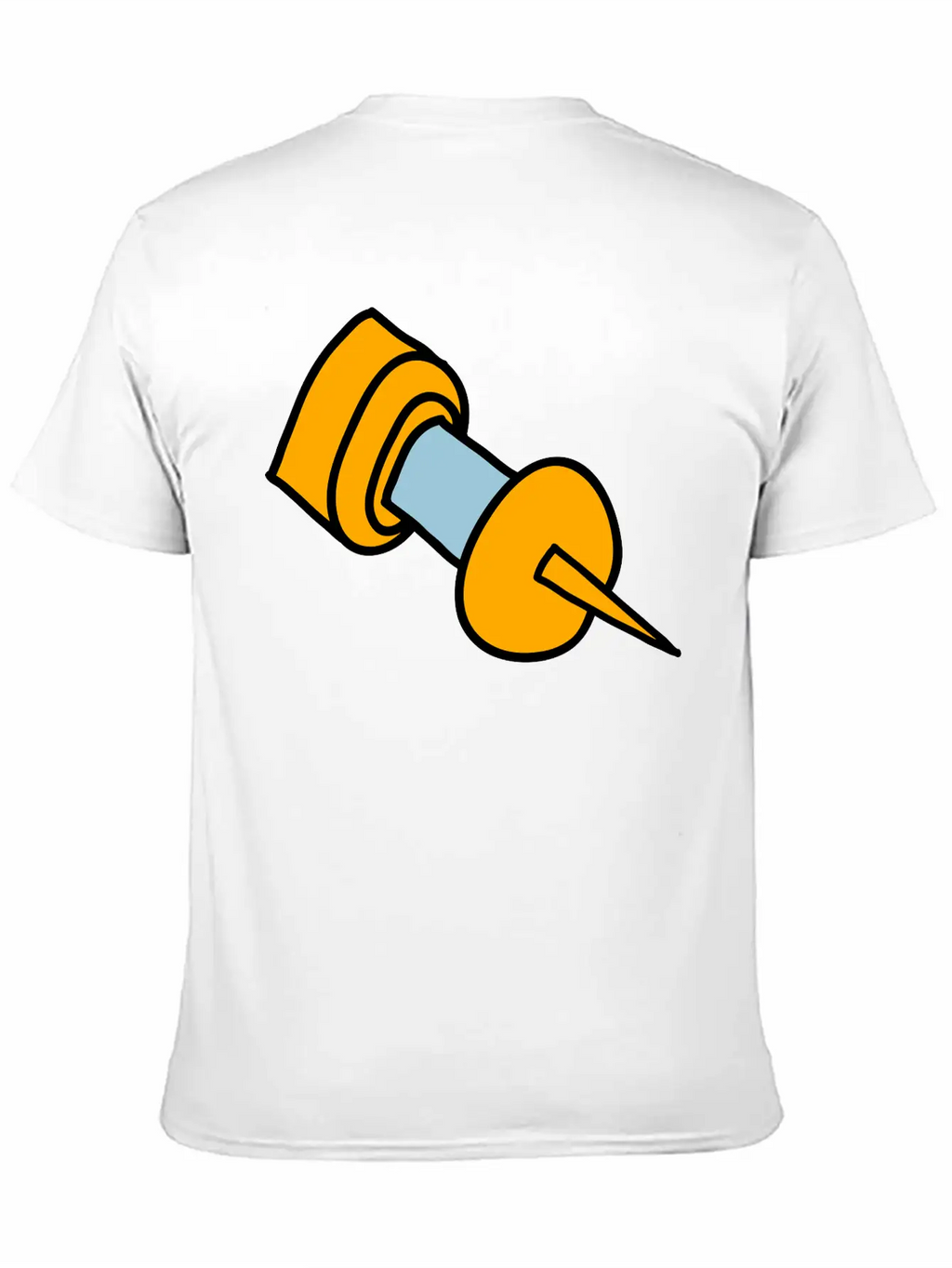 Pin Unisex Short Sleeve Soft Cotton T-Shirt – Casual Everyday Wear