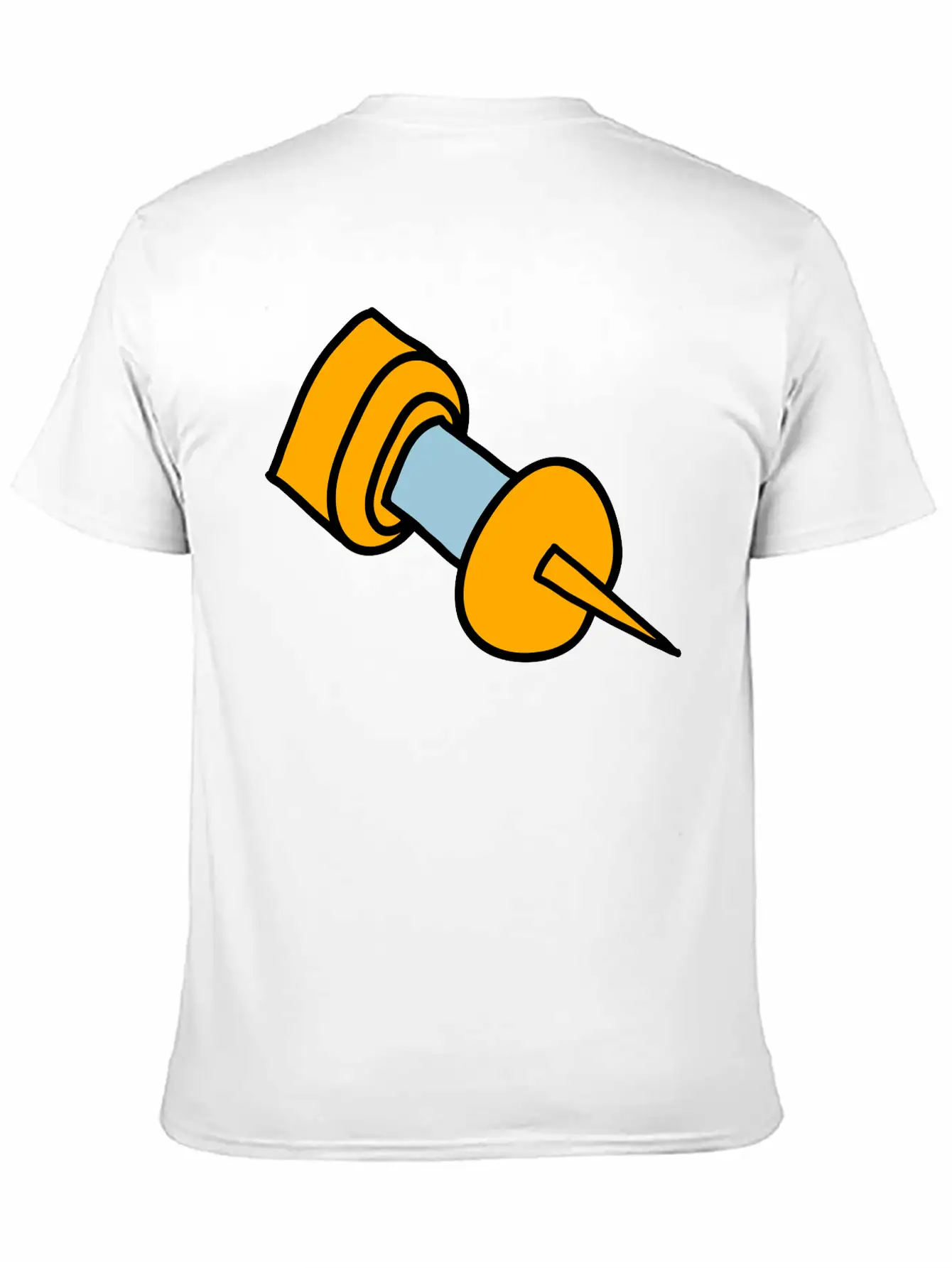 Pin Unisex Short Sleeve Soft Cotton T-Shirt – Casual Everyday Wear