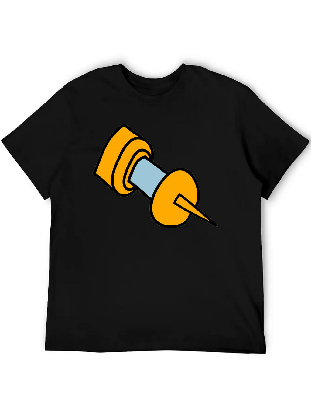 Pin Unisex Short Sleeve Soft Cotton T-Shirt – Casual Everyday Wear