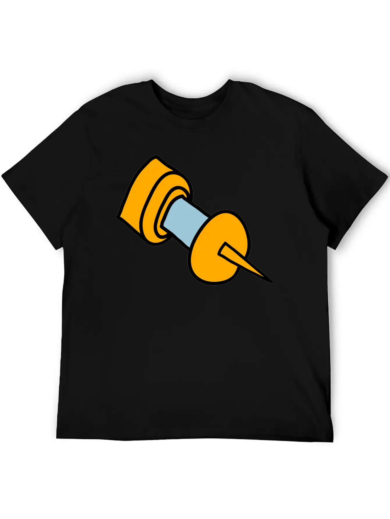 Pin Unisex Short Sleeve Soft Cotton T-Shirt – Casual Everyday Wear