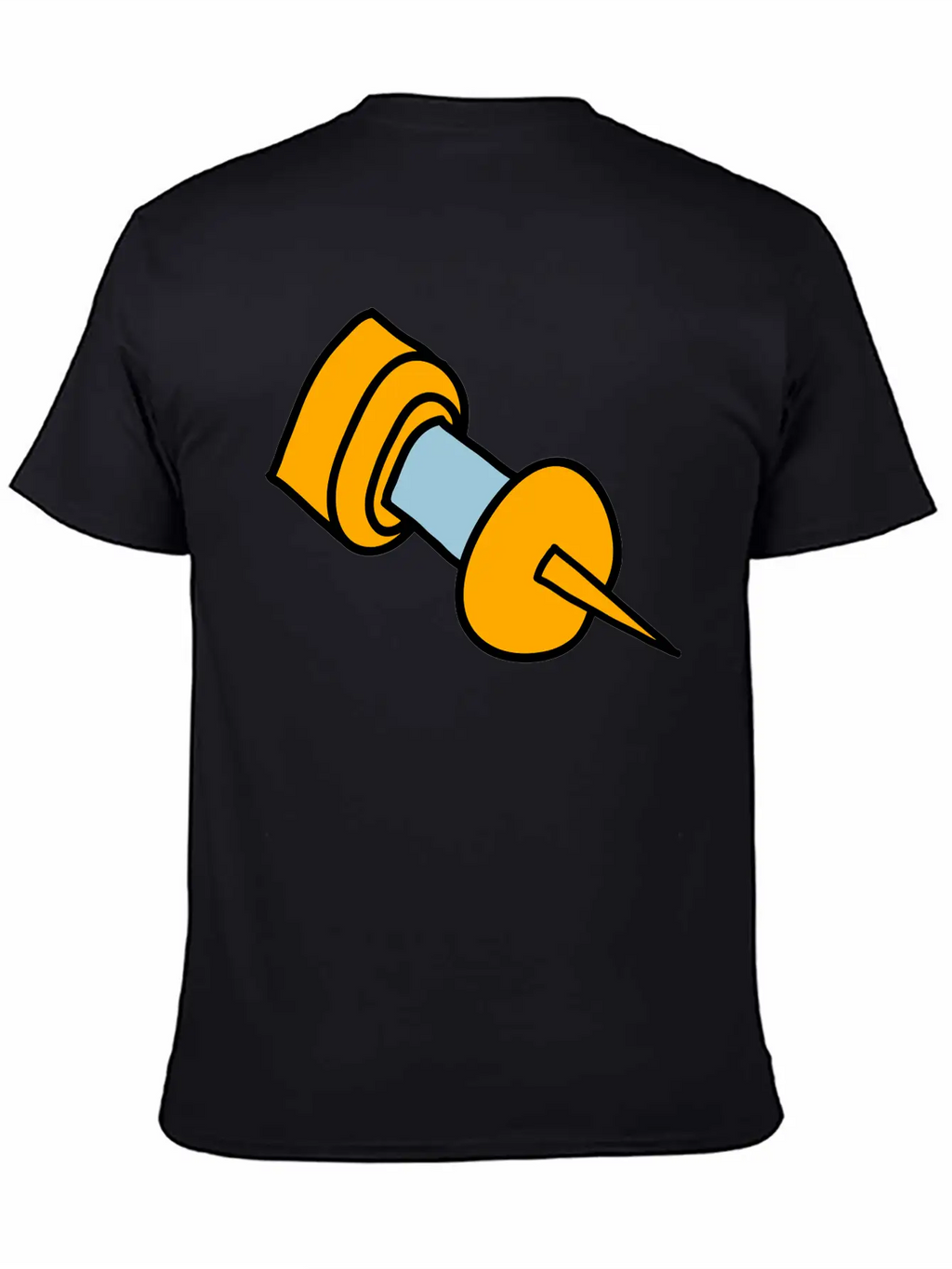 Pin Unisex Short Sleeve Soft Cotton T-Shirt – Casual Everyday Wear