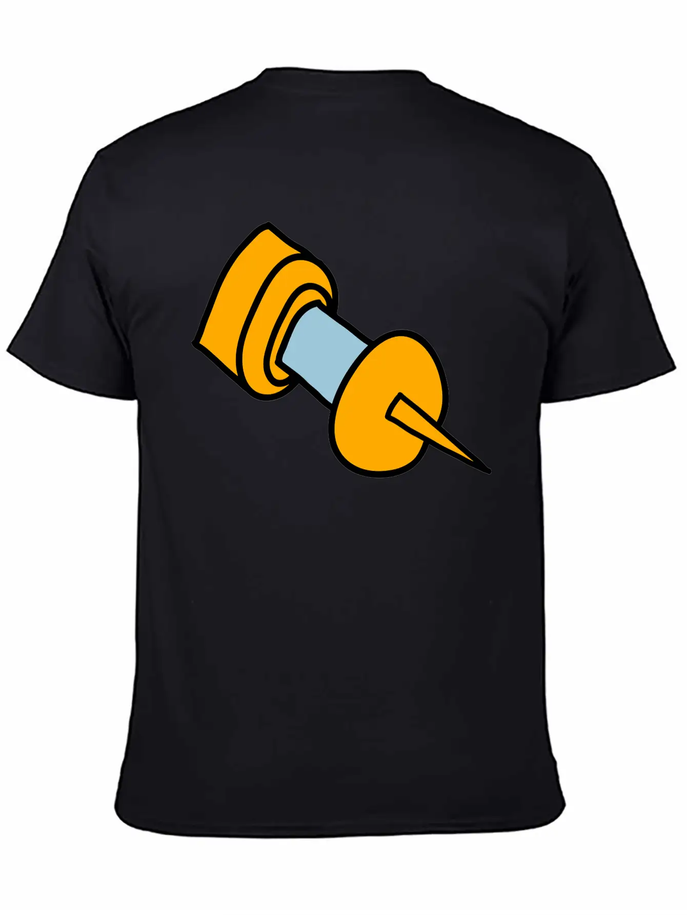 Pin Unisex Short Sleeve Soft Cotton T-Shirt – Casual Everyday Wear