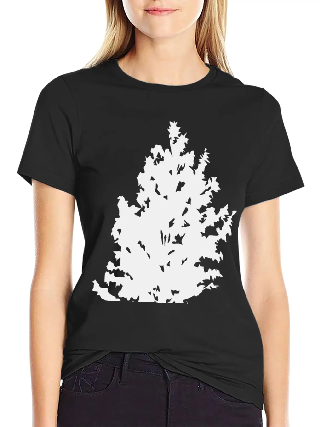 Pine Tree Unisex Casual T-Shirt – Clean Design For Daily Comfort