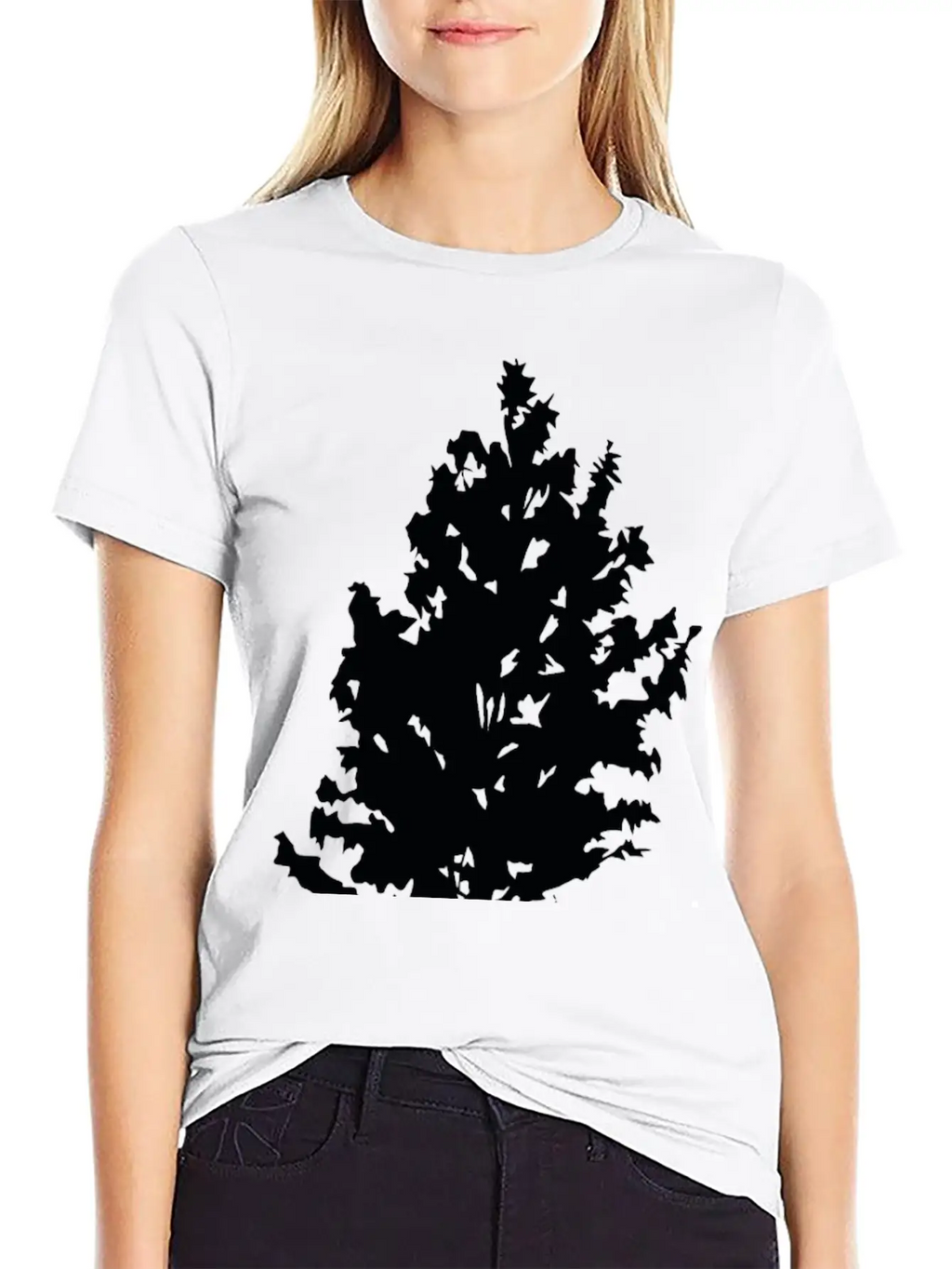 Pine Tree Unisex Casual T-Shirt – Clean Design For Daily Comfort