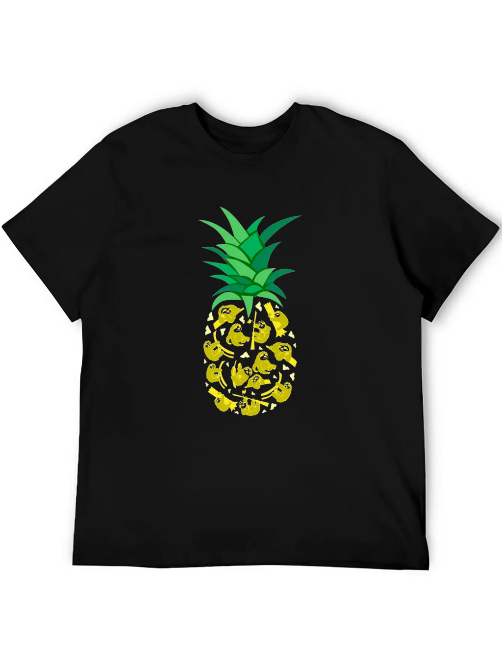 Pineapple Unisex Casual T-Shirt – Clean Design For Daily Comfort