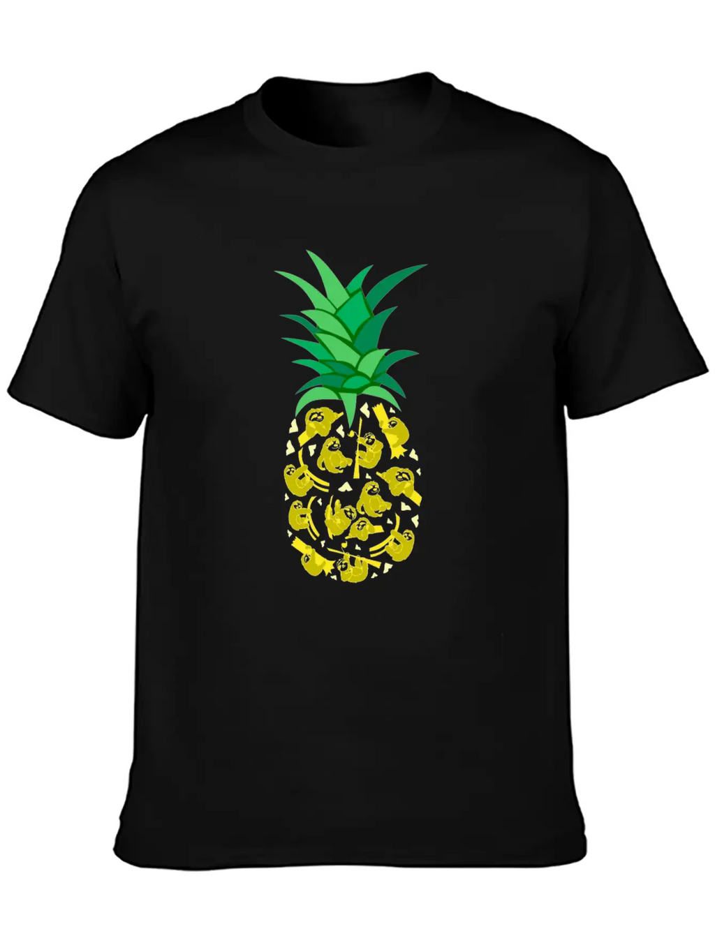 Pineapple Unisex Casual T-Shirt – Clean Design For Daily Comfort