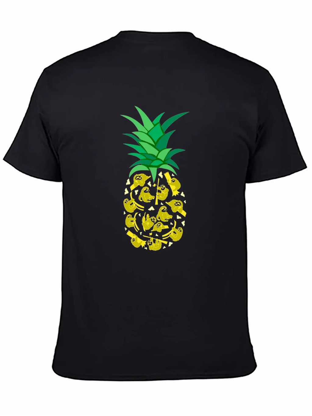 Pineapple Unisex Casual T-Shirt – Clean Design For Daily Comfort