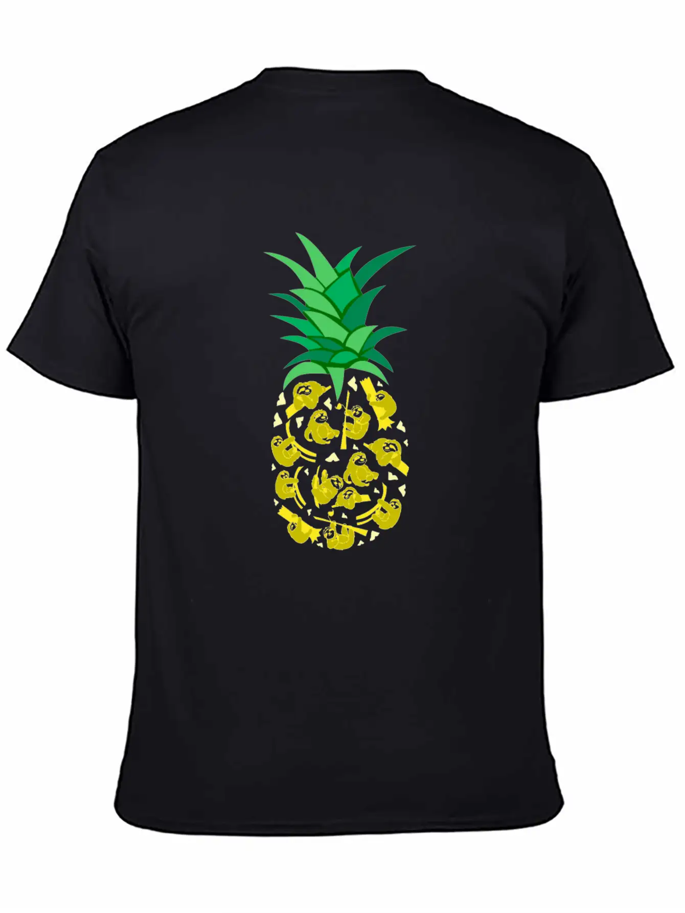 Pineapple Unisex Casual T-Shirt – Clean Design For Daily Comfort