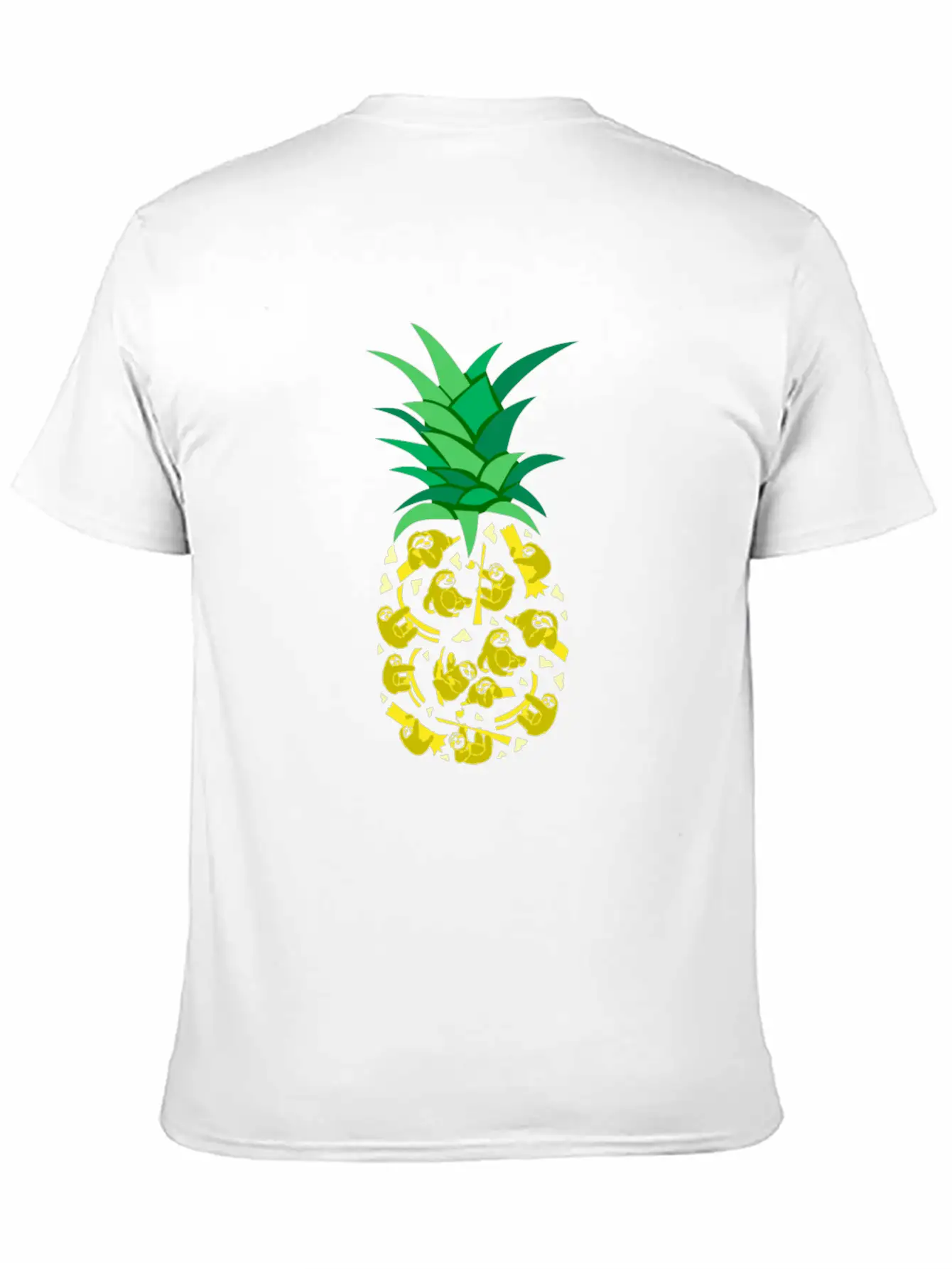 Pineapple Unisex Casual T-Shirt – Clean Design For Daily Comfort
