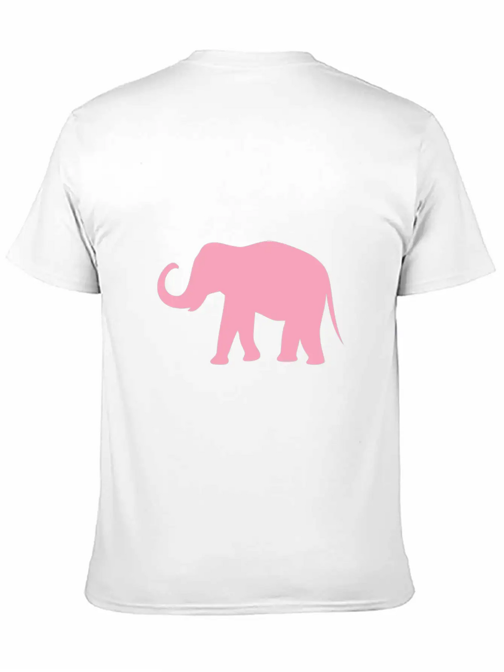 Pink Elephant Tribal Art Tribe Floral Paleo Cave Unisex Casual T-Shirt – Clean Design For Daily Comfort