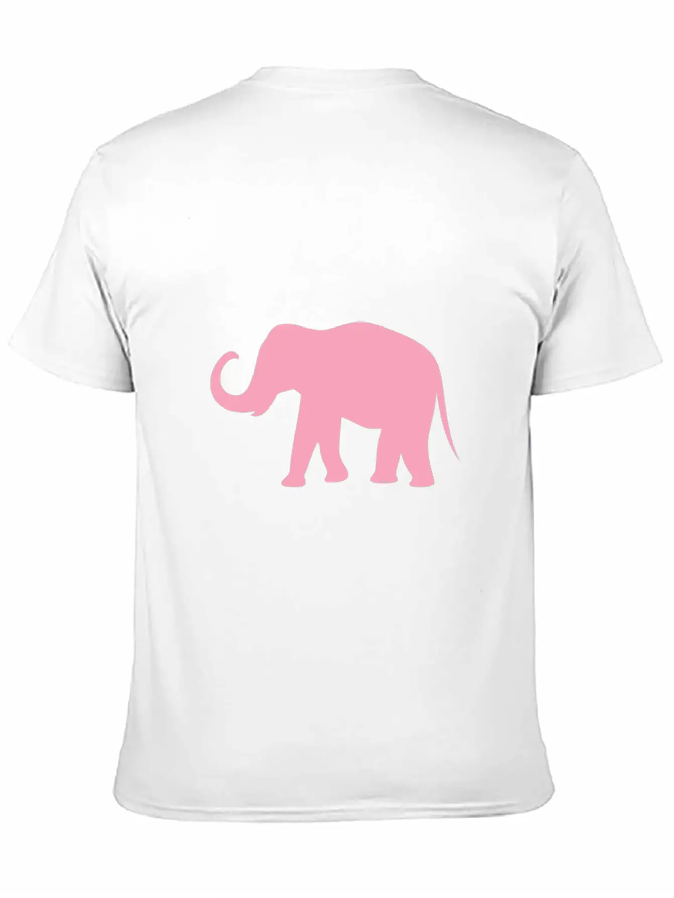 Pink Elephant Tribal Art Tribe Floral Paleo Cave Unisex Casual T-Shirt – Clean Design For Daily Comfort