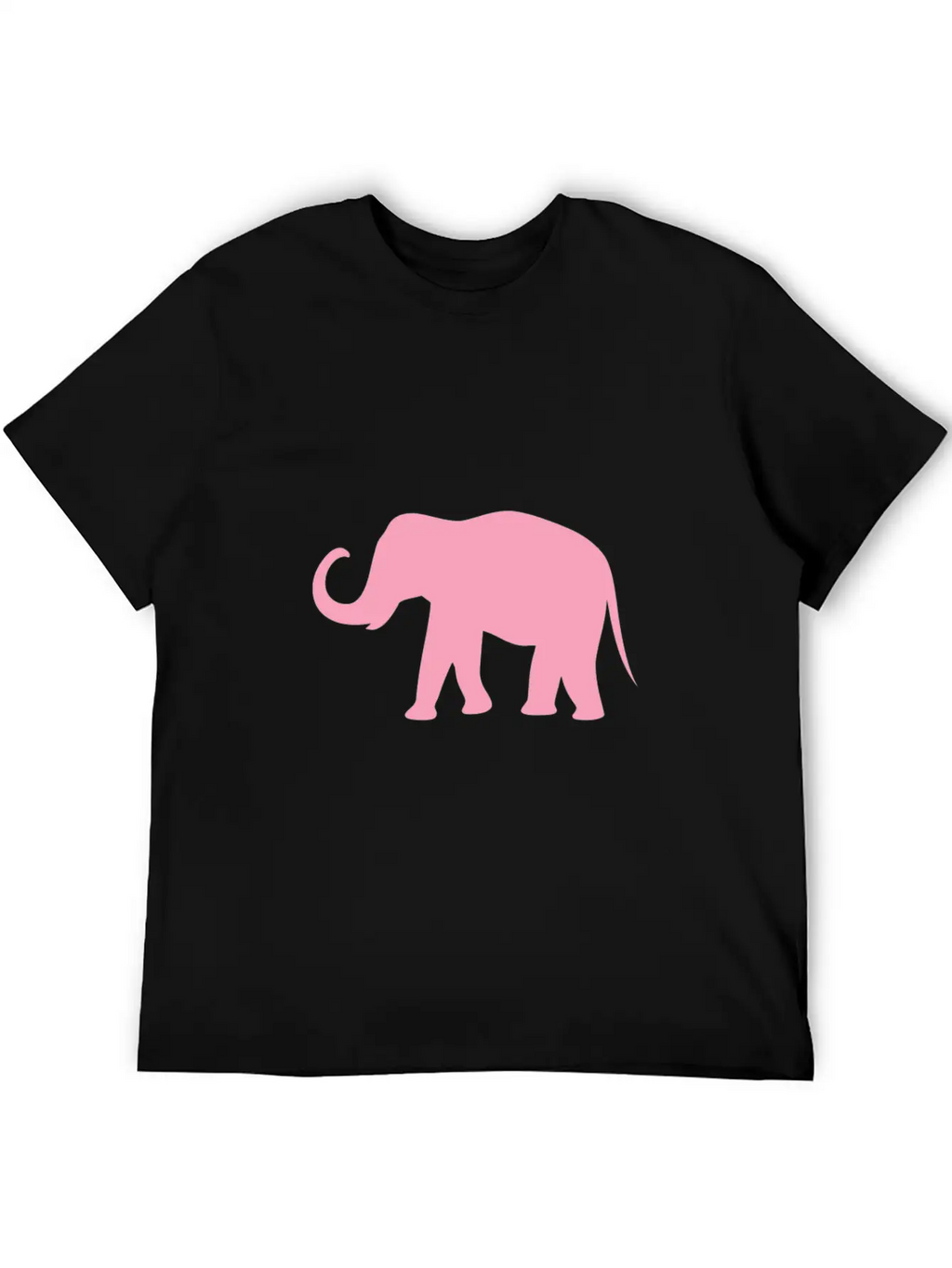 Pink Elephant Tribal Art Tribe Floral Paleo Cave Unisex Casual T-Shirt – Clean Design For Daily Comfort