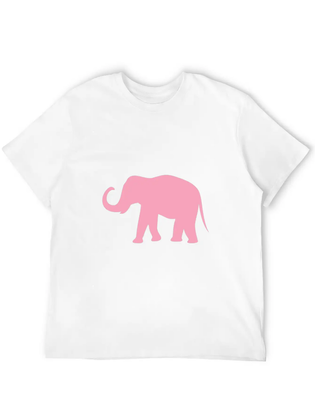 Pink Elephant Tribal Art Tribe Floral Paleo Cave Unisex Casual T-Shirt – Clean Design For Daily Comfort