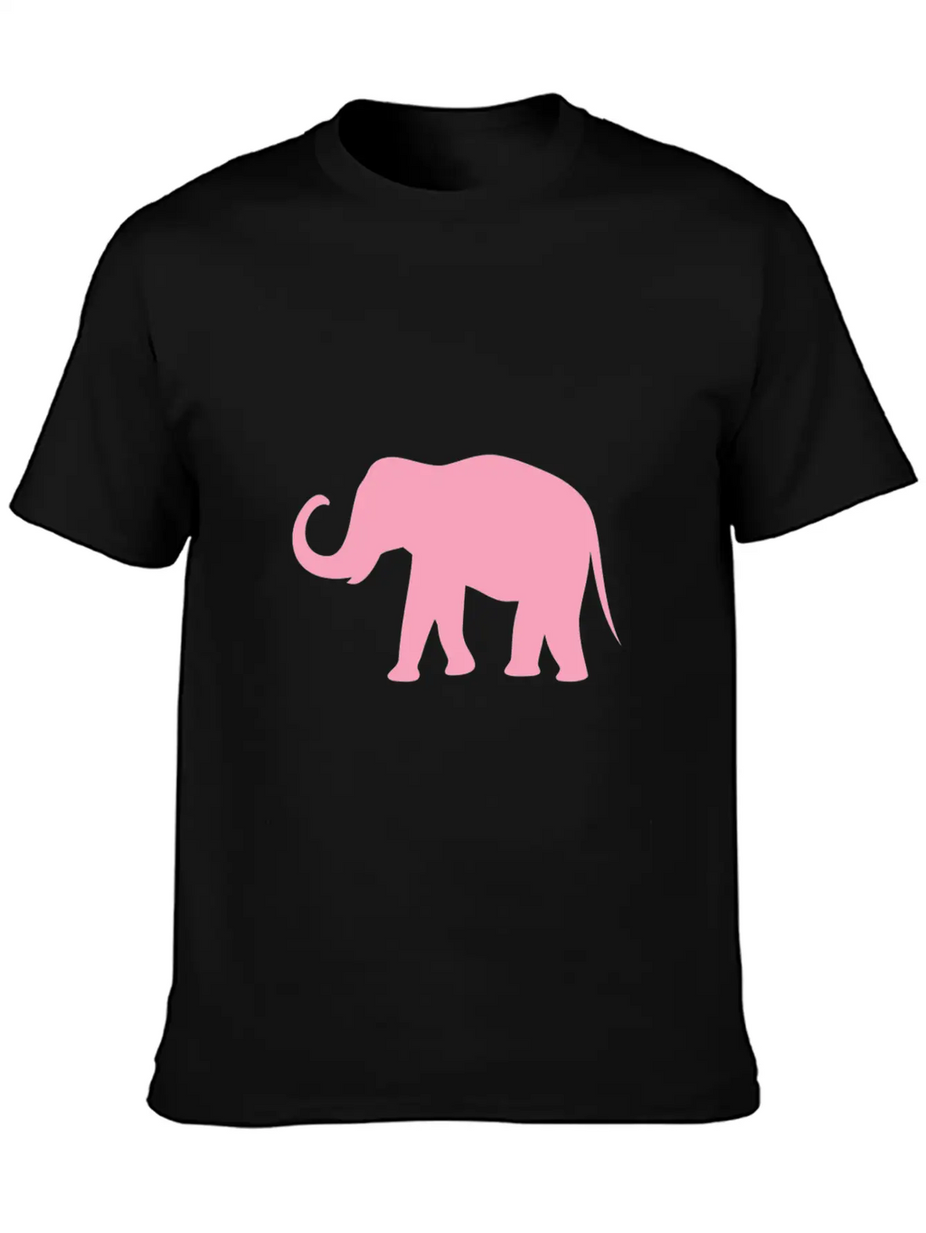 Pink Elephant Tribal Art Tribe Floral Paleo Cave Unisex Casual T-Shirt – Clean Design For Daily Comfort
