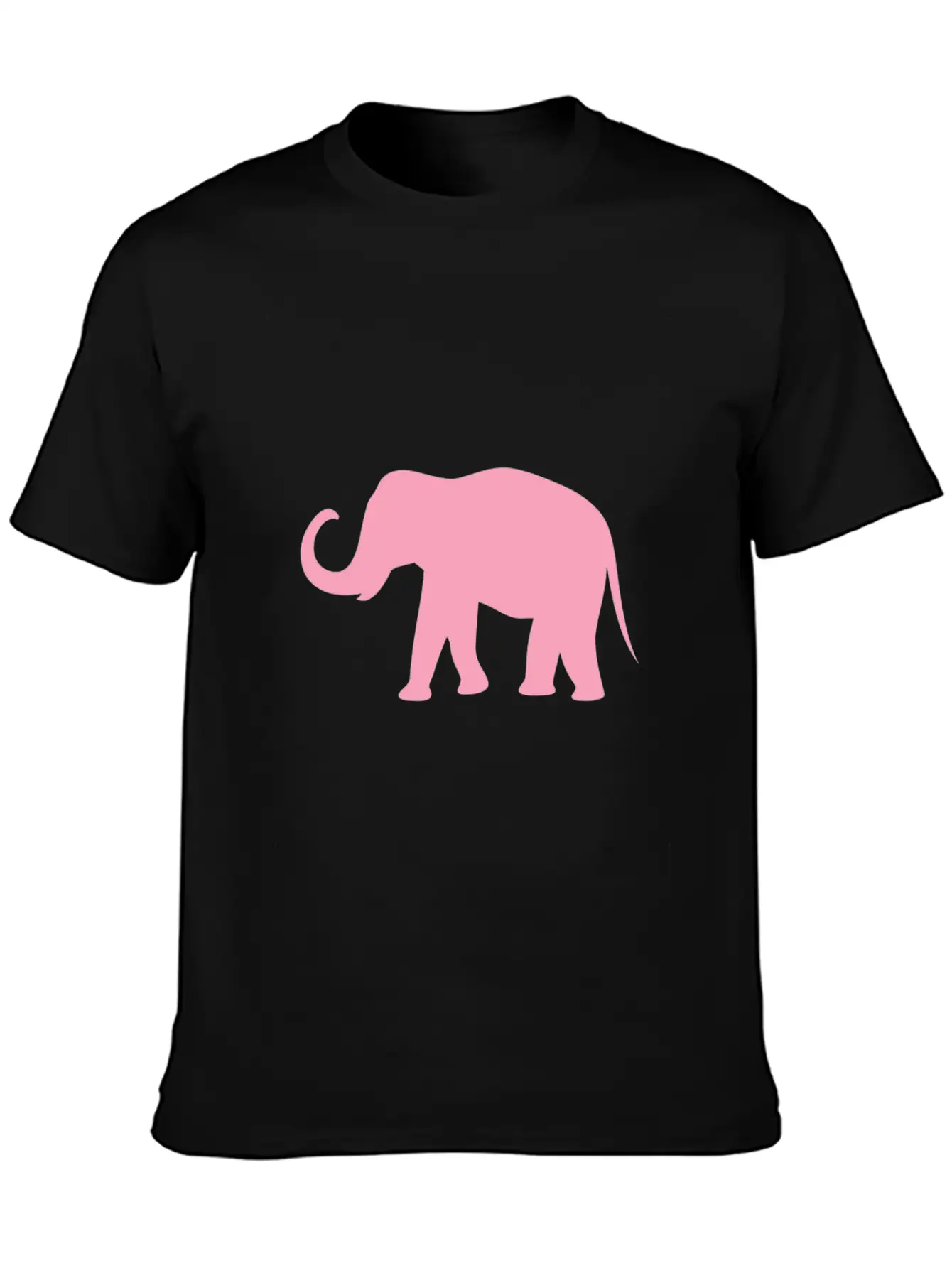 Pink Elephant Tribal Art Tribe Floral Paleo Cave Unisex Casual T-Shirt – Clean Design For Daily Comfort