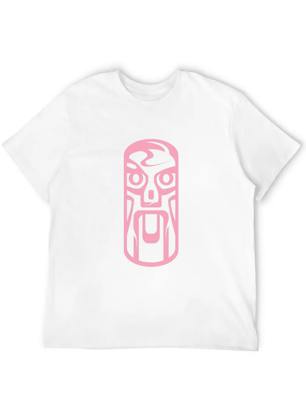 Pink Totem Africa Tribal Art Tribe Floral Paleo Classic Fit Graphic Tee For Daily Comfort – Unisex Cotton Shirt