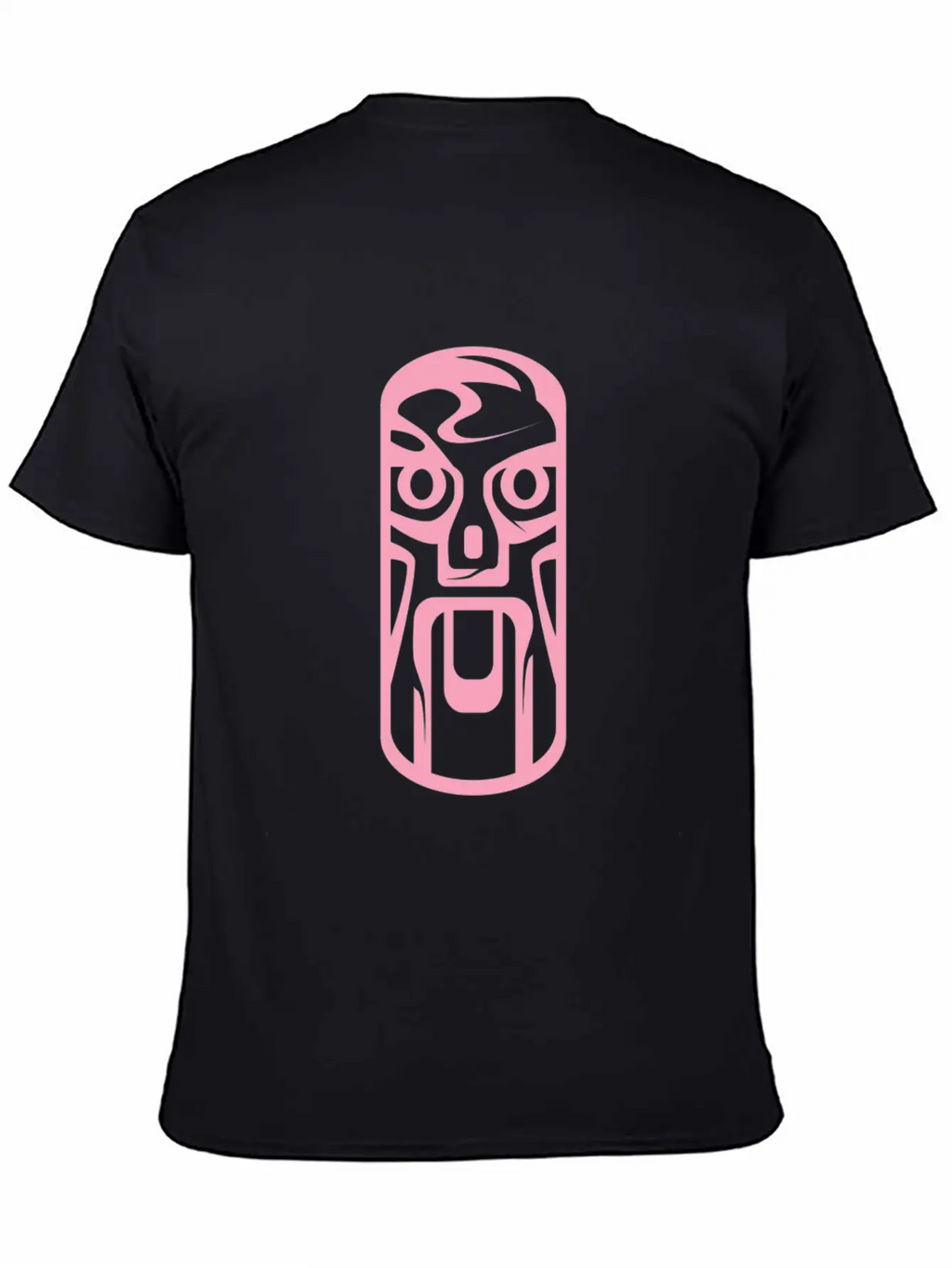 Pink Totem Africa Tribal Art Tribe Floral Paleo Classic Fit Graphic Tee For Daily Comfort – Unisex Cotton Shirt