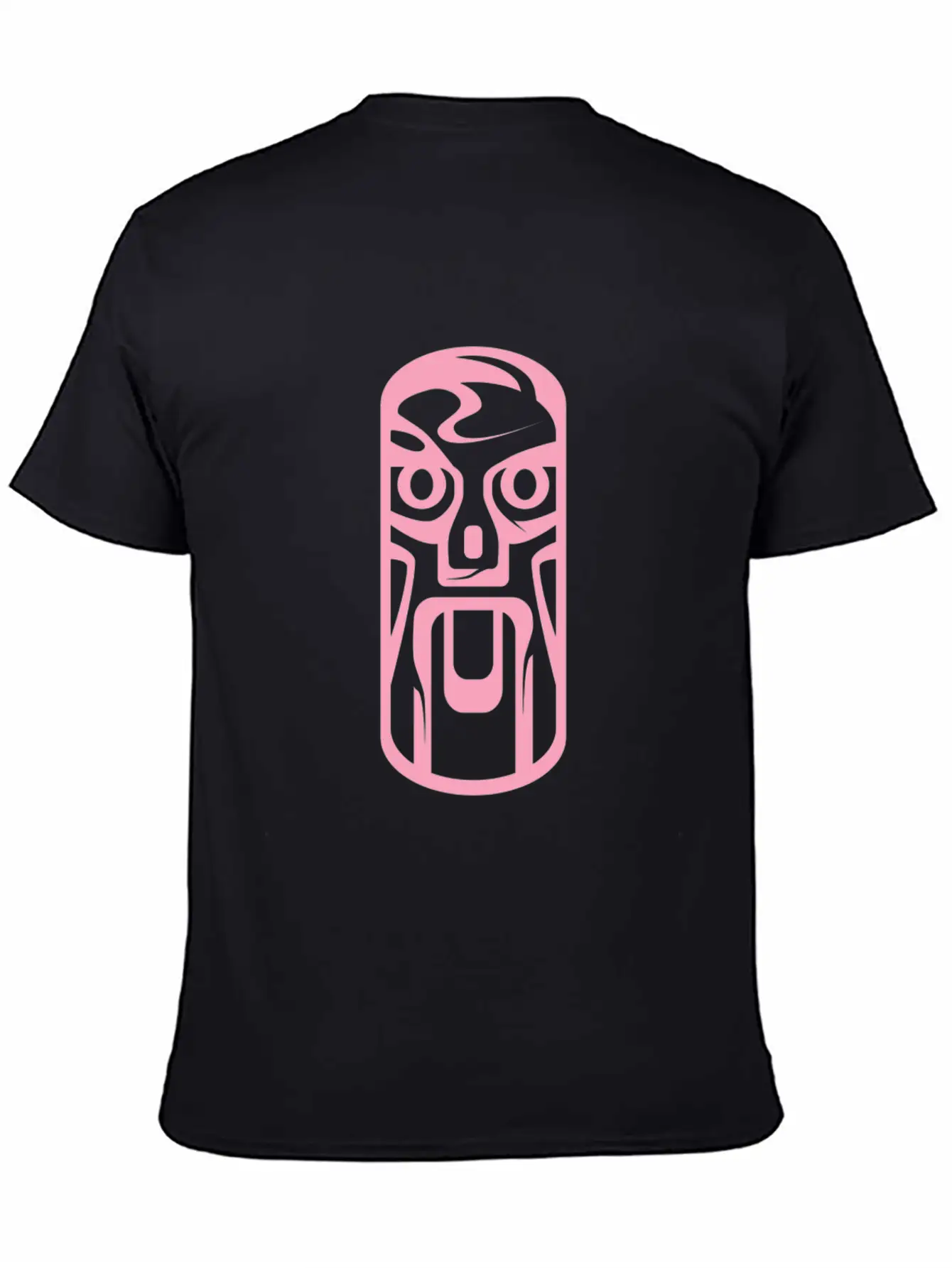 Pink Totem Africa Tribal Art Tribe Floral Paleo Classic Fit Graphic Tee For Daily Comfort – Unisex Cotton Shirt