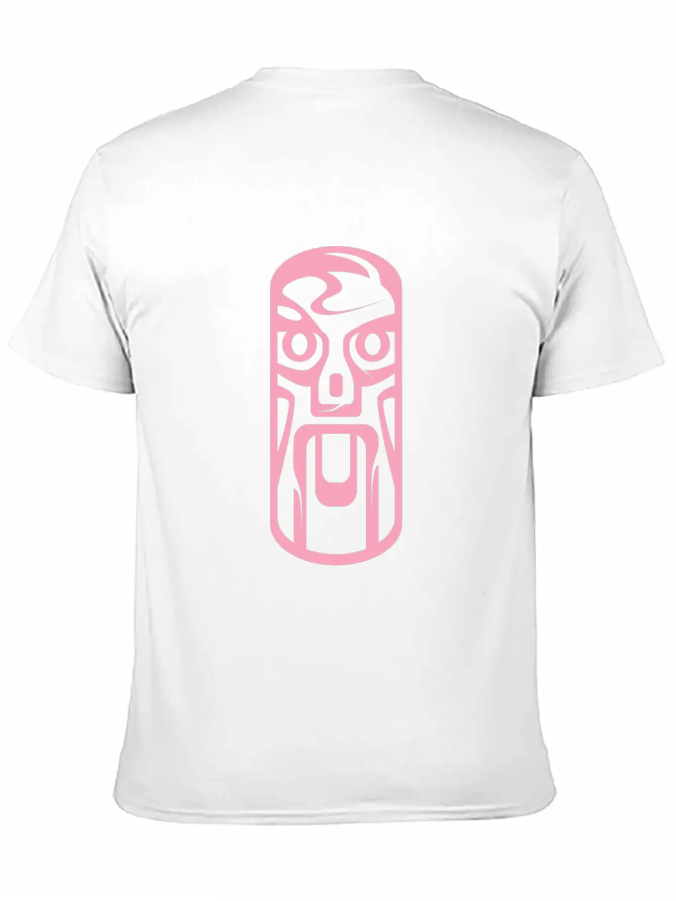 Pink Totem Africa Tribal Art Tribe Floral Paleo Classic Fit Graphic Tee For Daily Comfort – Unisex Cotton Shirt