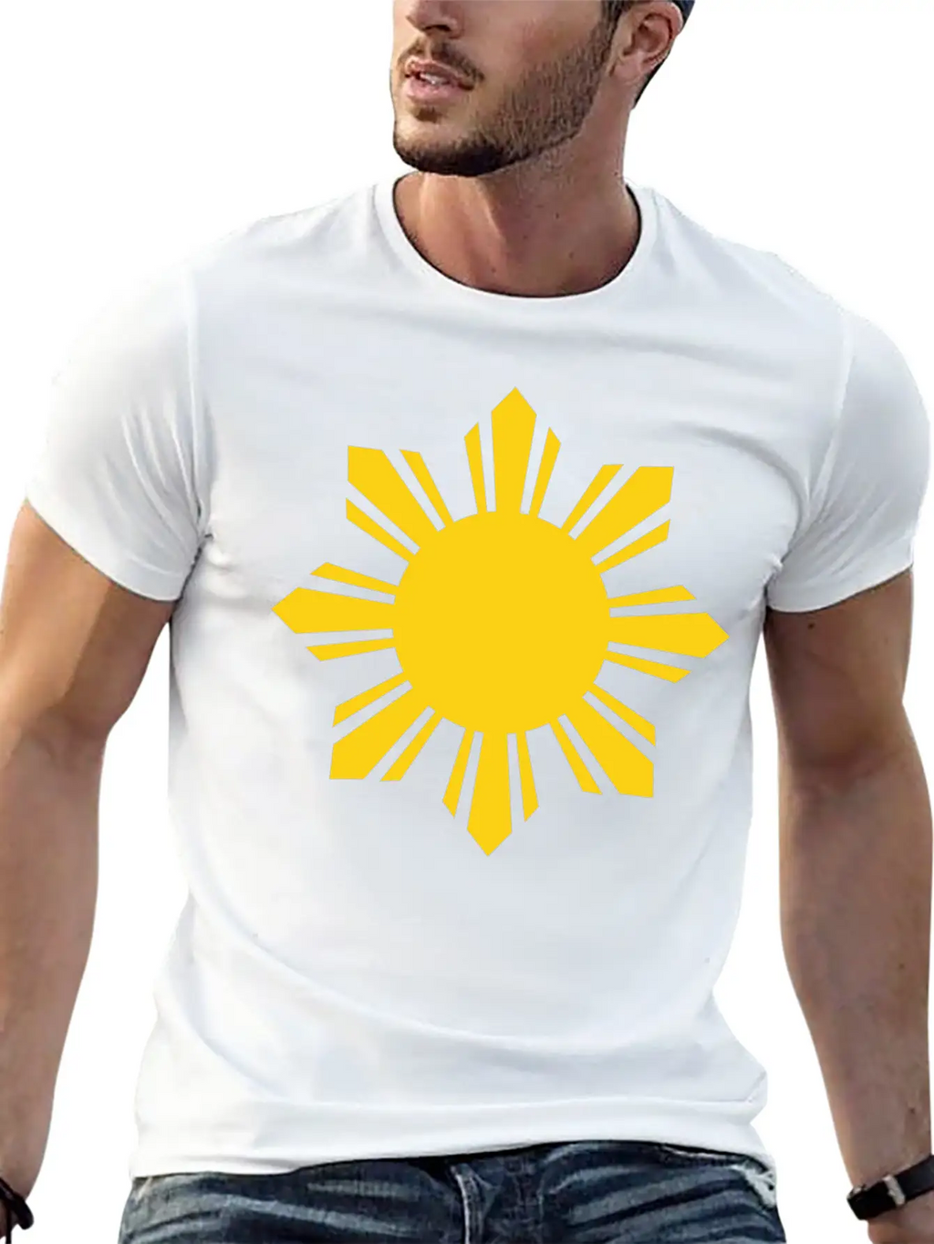 Pinoy Sun Unisex Casual T-Shirt – Clean Design For Daily Comfort