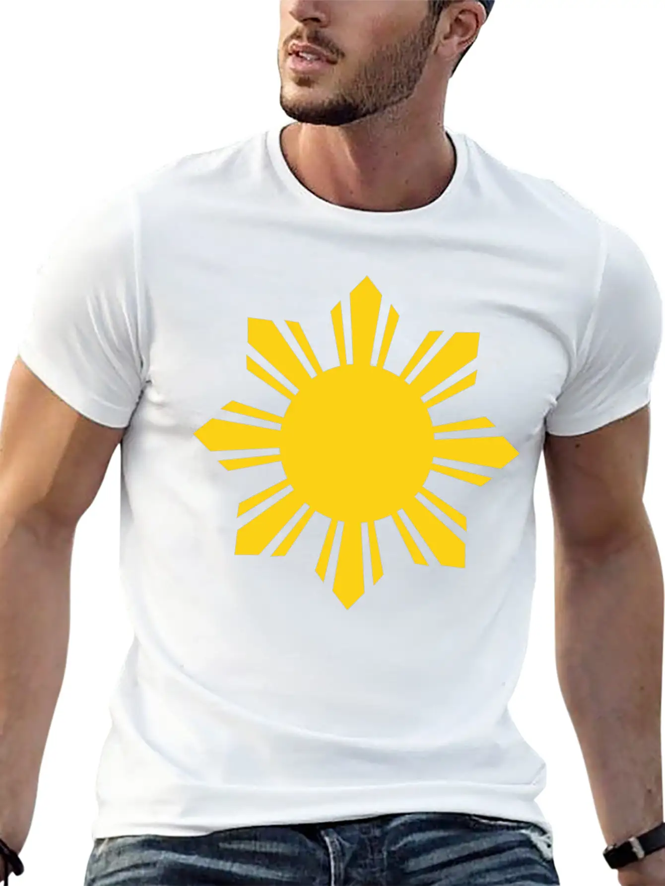 Pinoy Sun Unisex Casual T-Shirt – Clean Design For Daily Comfort