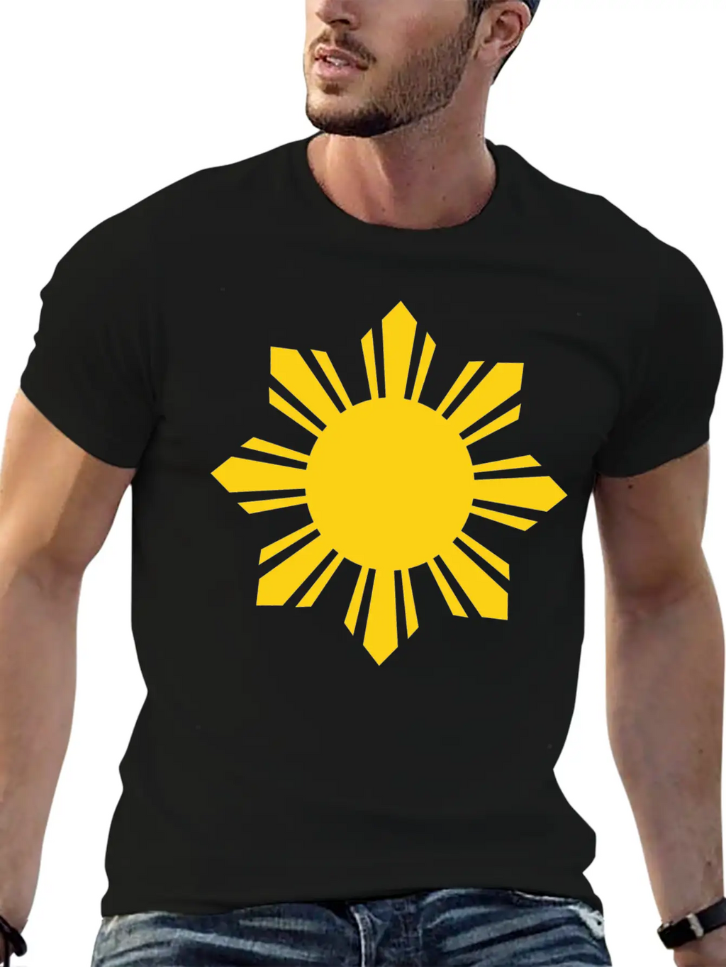 Pinoy Sun Unisex Casual T-Shirt – Clean Design For Daily Comfort