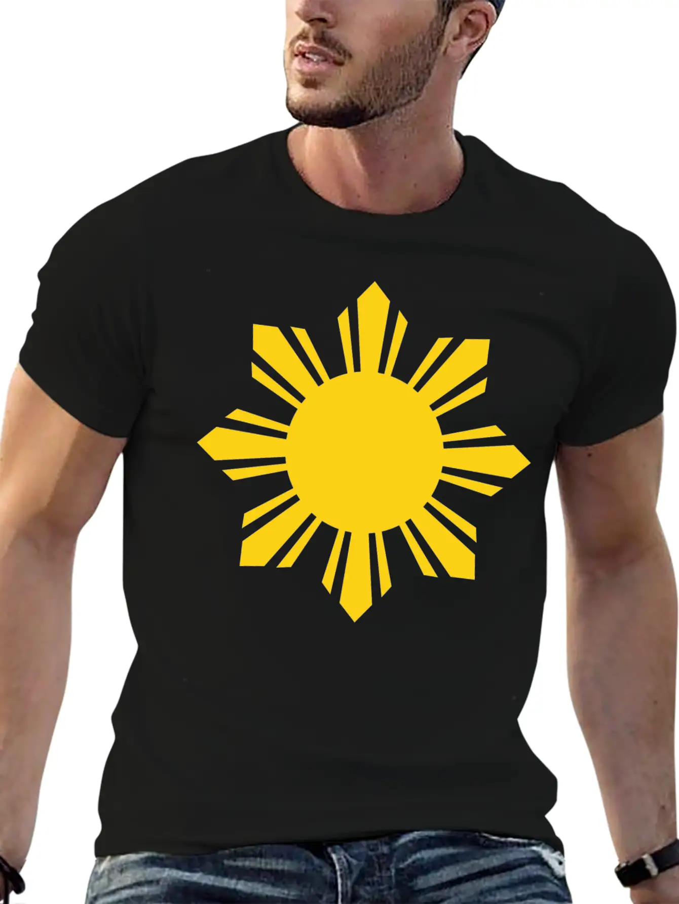 Pinoy Sun Unisex Casual T-Shirt – Clean Design For Daily Comfort