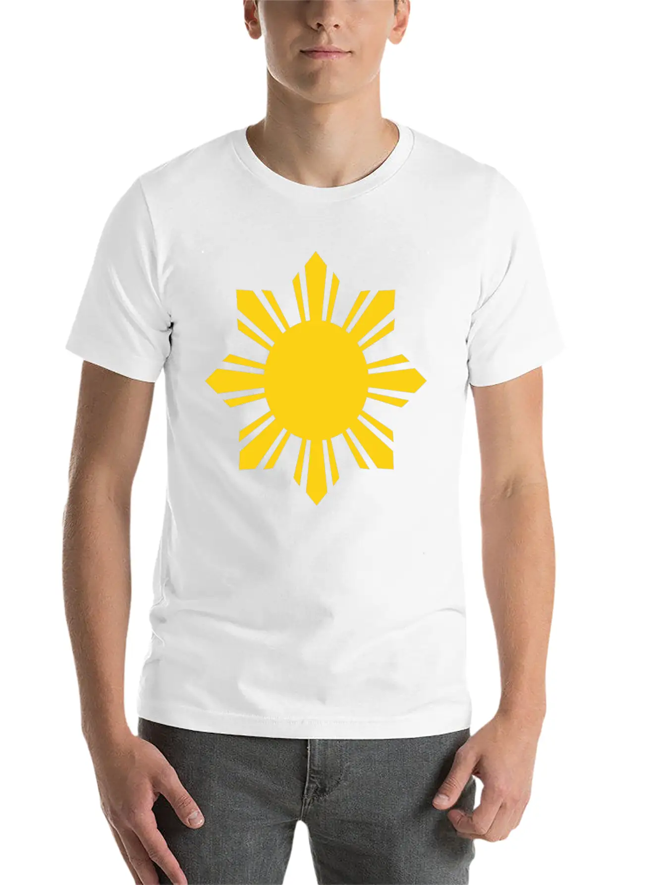 Pinoy Sun Unisex Casual T-Shirt – Clean Design For Daily Comfort