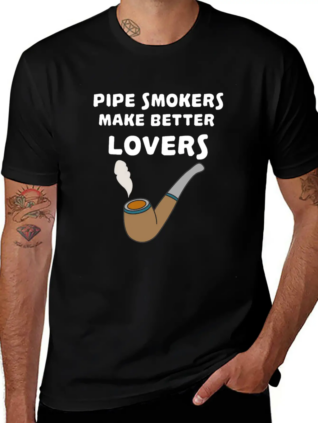 Pipe Smoking TShirt For Pipe Smoker Pipe Smokers Classic Fit Graphic Tee For Daily Comfort – Unisex Cotton Shirt