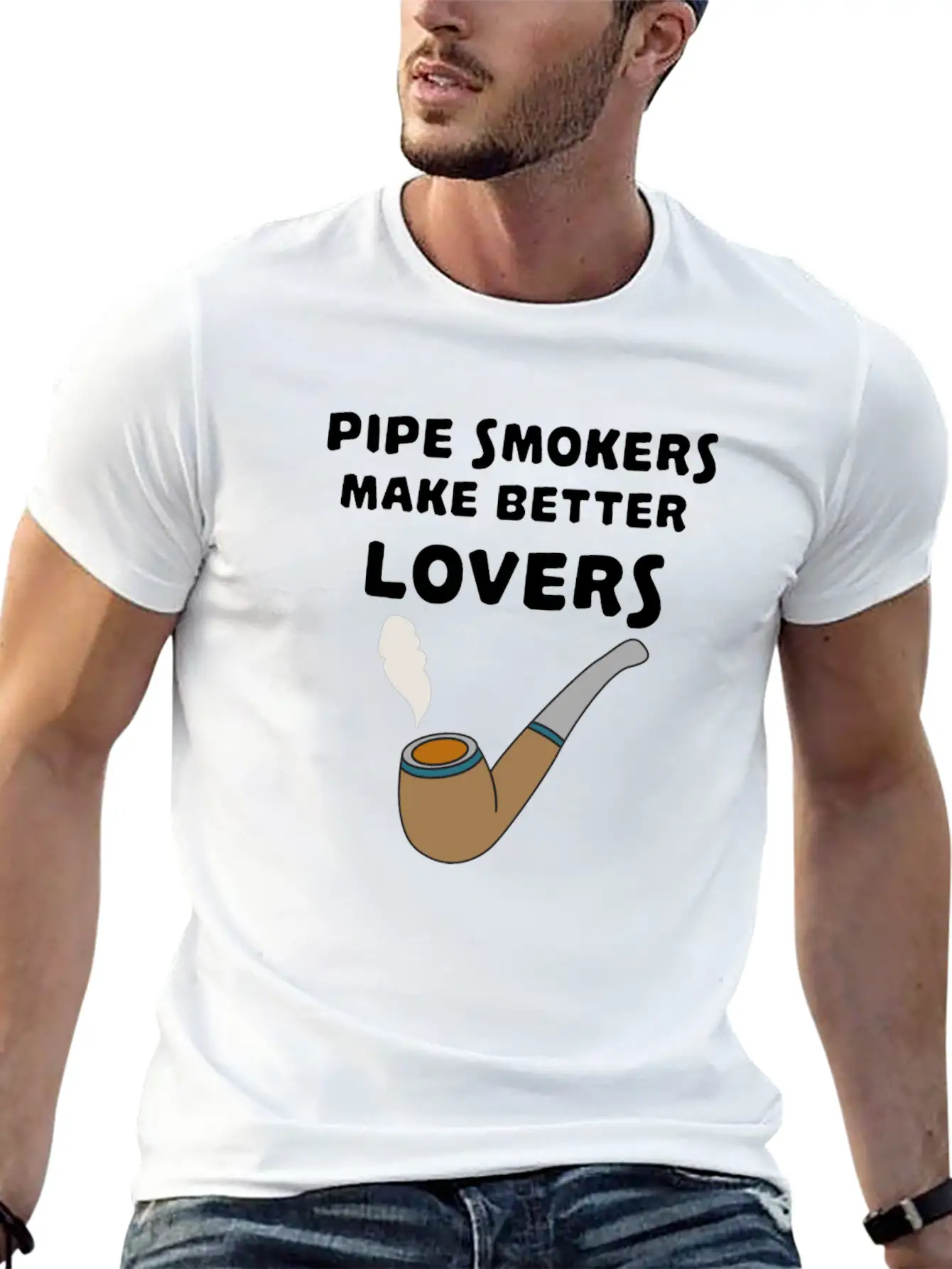 Pipe Smoking TShirt For Pipe Smoker Pipe Smokers Classic Fit Graphic Tee For Daily Comfort – Unisex Cotton Shirt