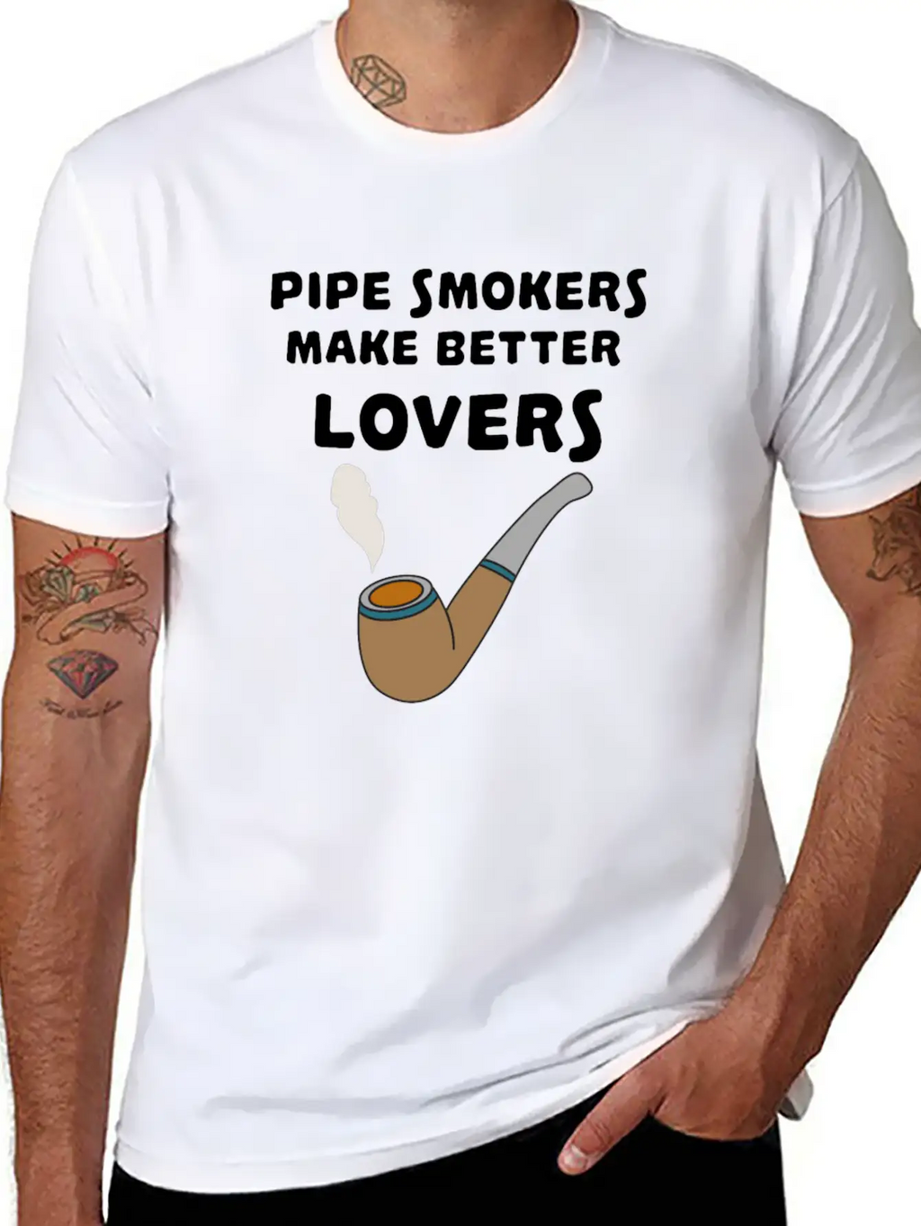 Pipe Smoking TShirt For Pipe Smoker Pipe Smokers Classic Fit Graphic Tee For Daily Comfort – Unisex Cotton Shirt