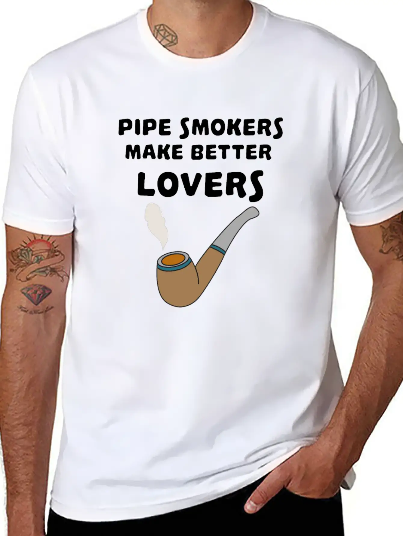 Pipe Smoking TShirt For Pipe Smoker Pipe Smokers Classic Fit Graphic Tee For Daily Comfort – Unisex Cotton Shirt