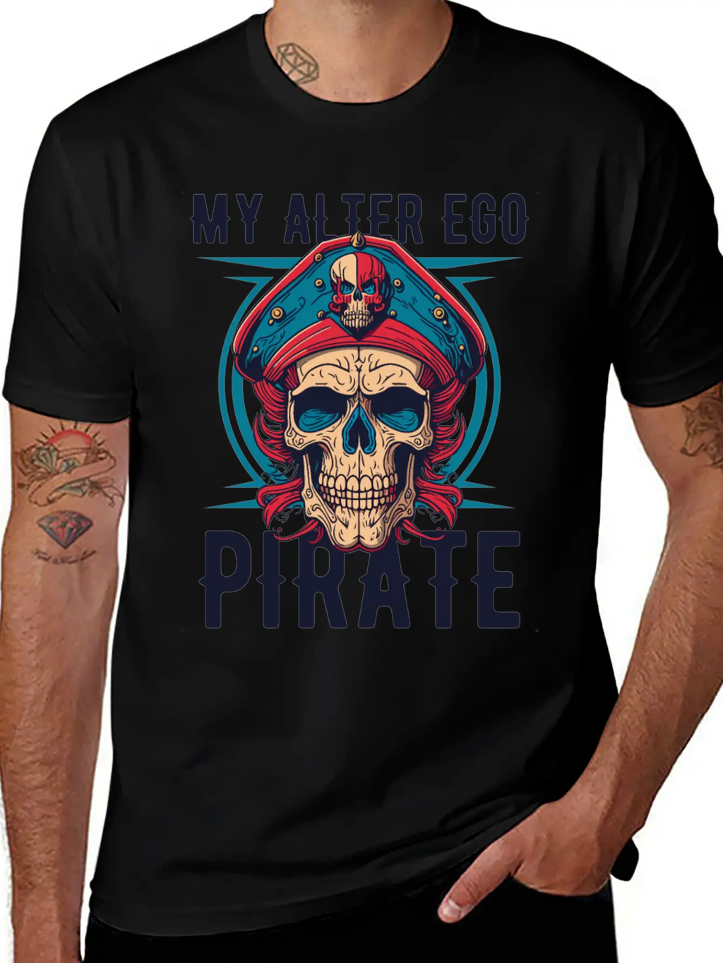 Pirate My Alter Ego Unisex Casual T-Shirt – Clean Design For Daily Comfort