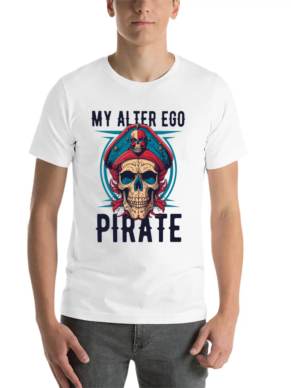 Pirate My Alter Ego Unisex Casual T-Shirt – Clean Design For Daily Comfort