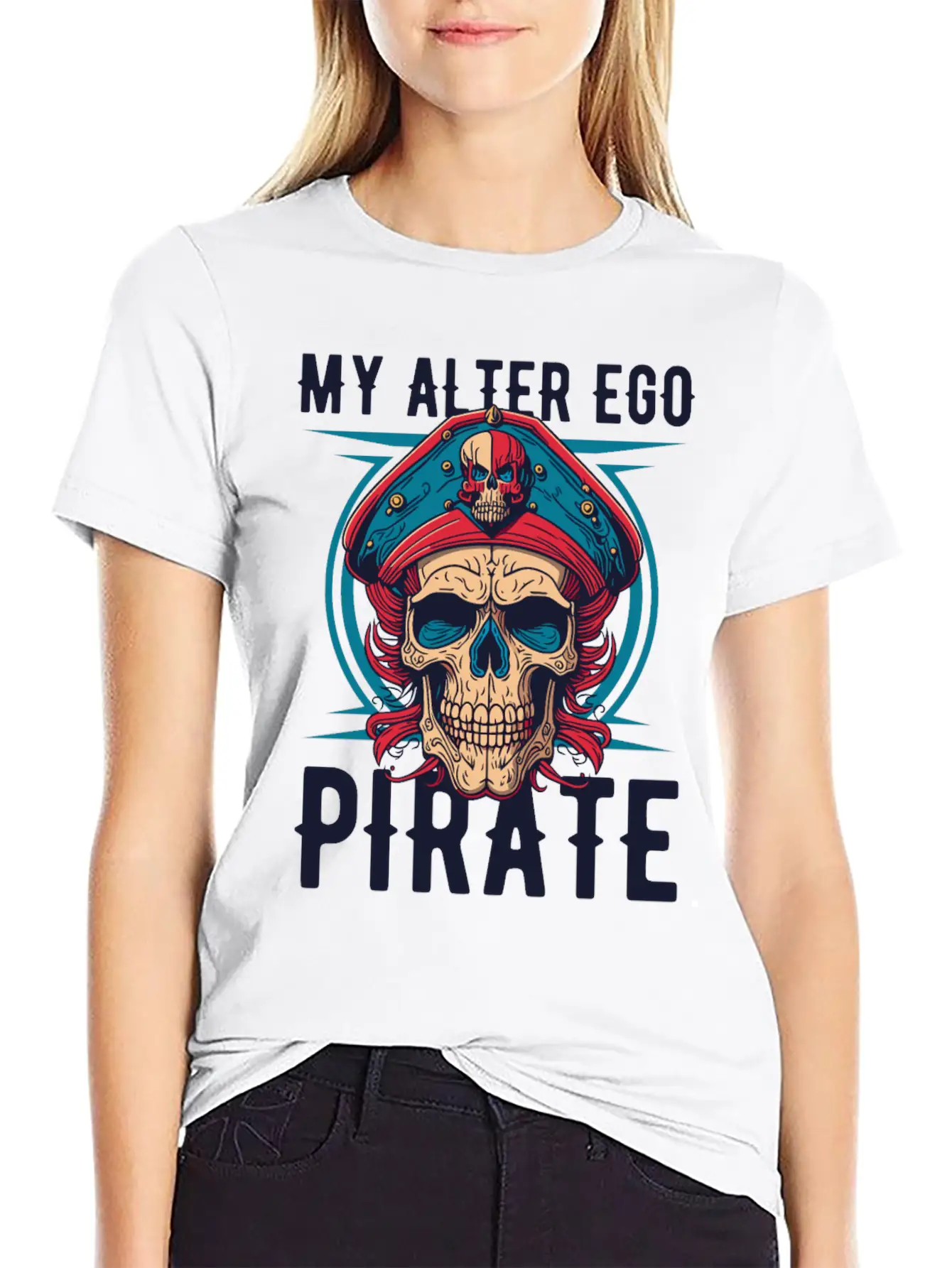 Pirate My Alter Ego Unisex Casual T-Shirt – Clean Design For Daily Comfort