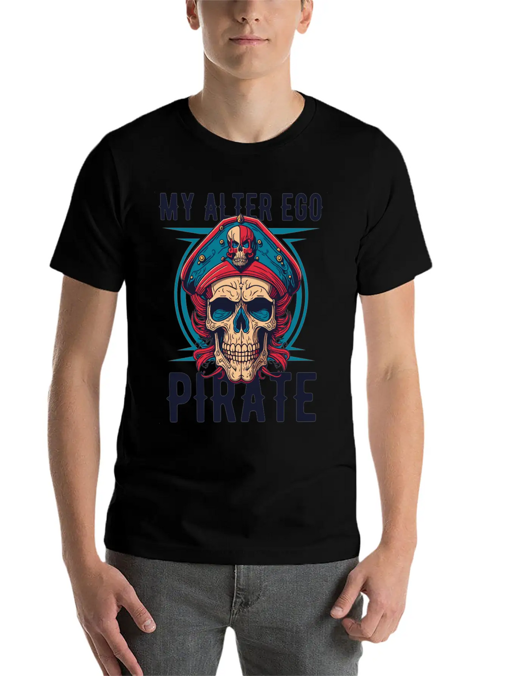 Pirate My Alter Ego Unisex Casual T-Shirt – Clean Design For Daily Comfort