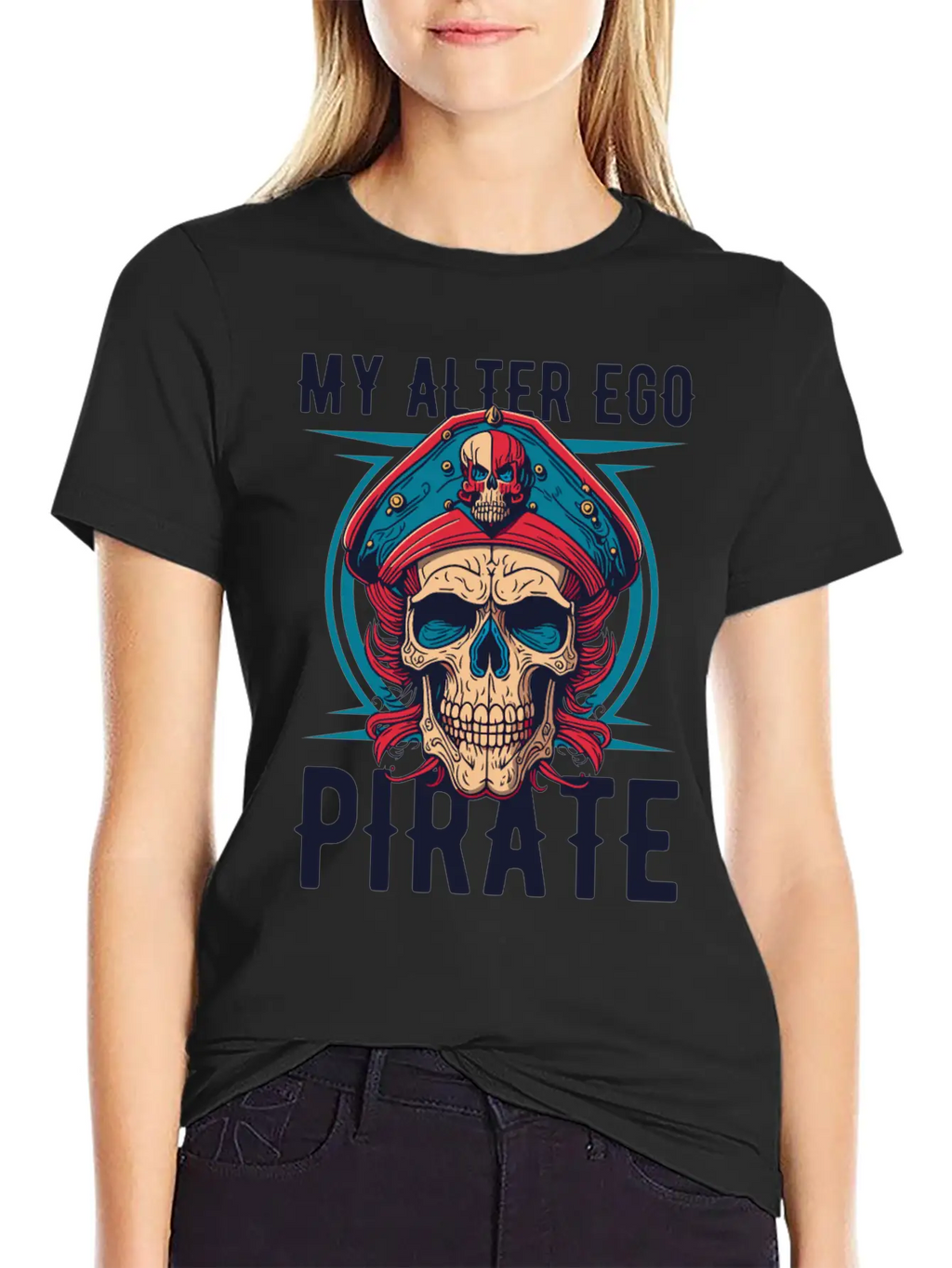 Pirate My Alter Ego Unisex Casual T-Shirt – Clean Design For Daily Comfort