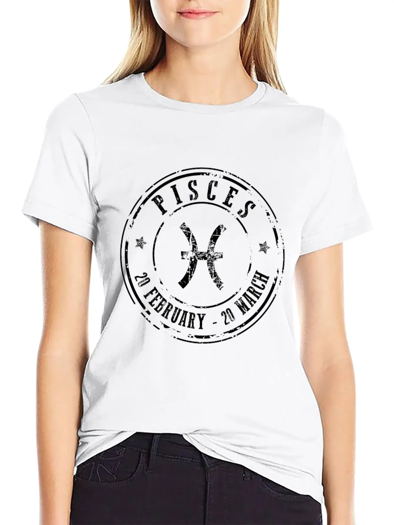 Pisces Essential Cotton Tee For Daily Outfits – Unisex Style