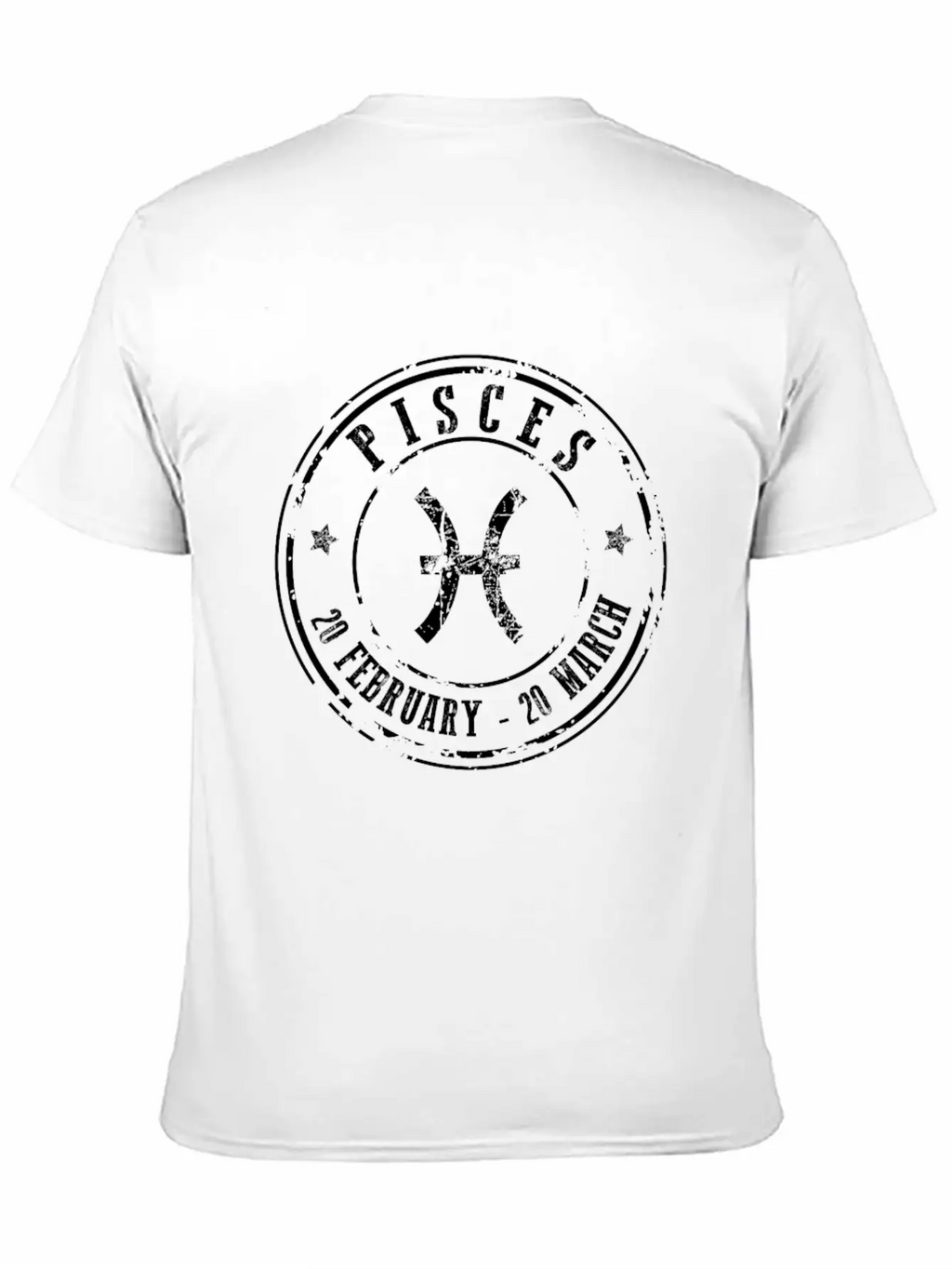 Pisces Essential Cotton Tee For Daily Outfits – Unisex Style