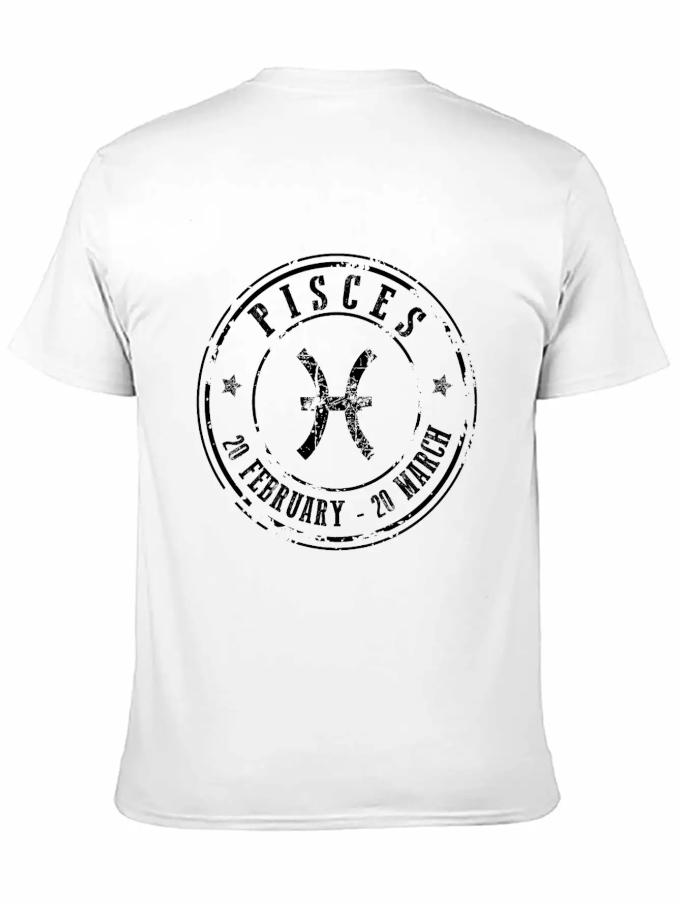 Pisces Essential Cotton Tee For Daily Outfits – Unisex Style