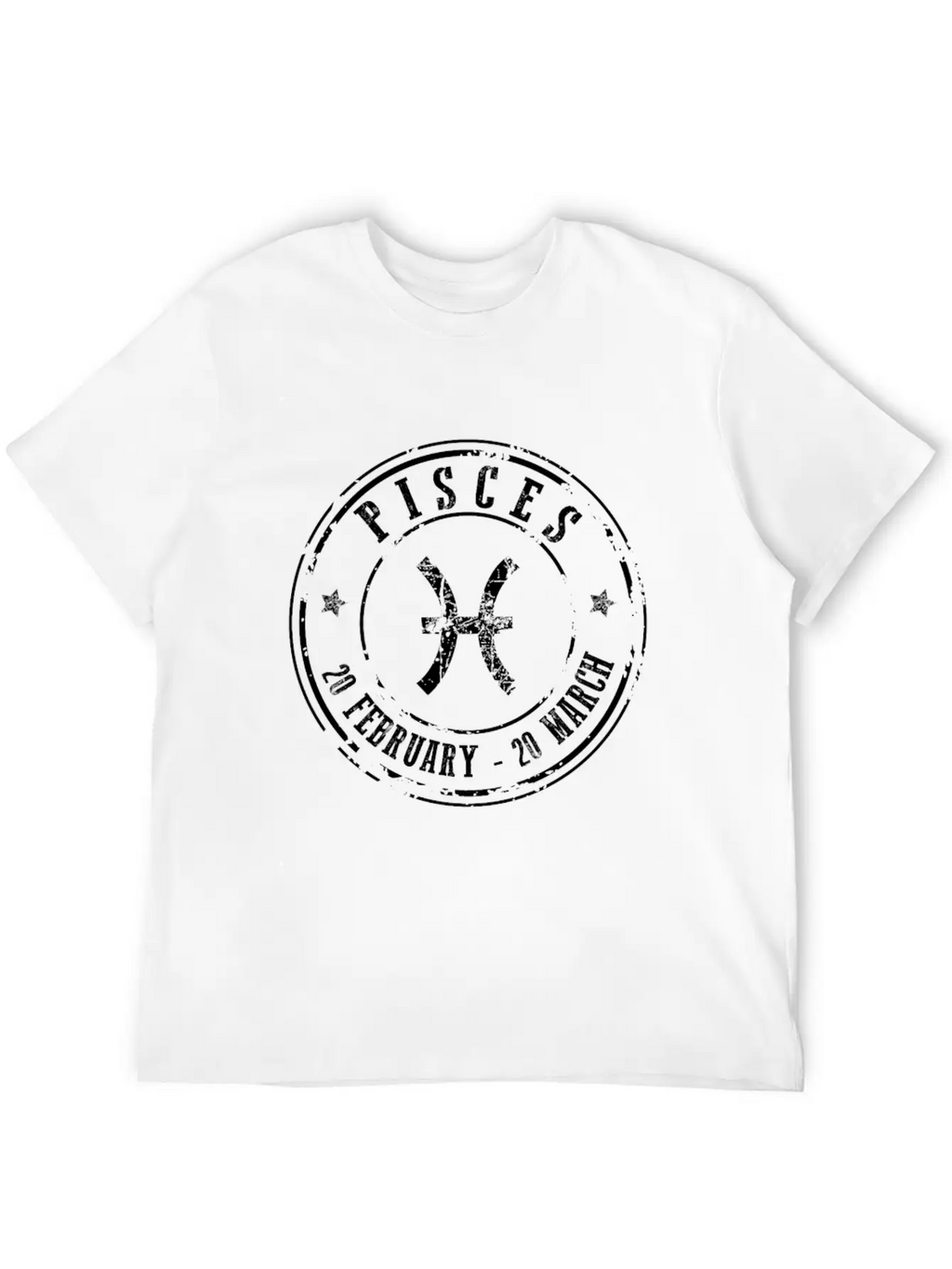 Pisces Essential Cotton Tee For Daily Outfits – Unisex Style