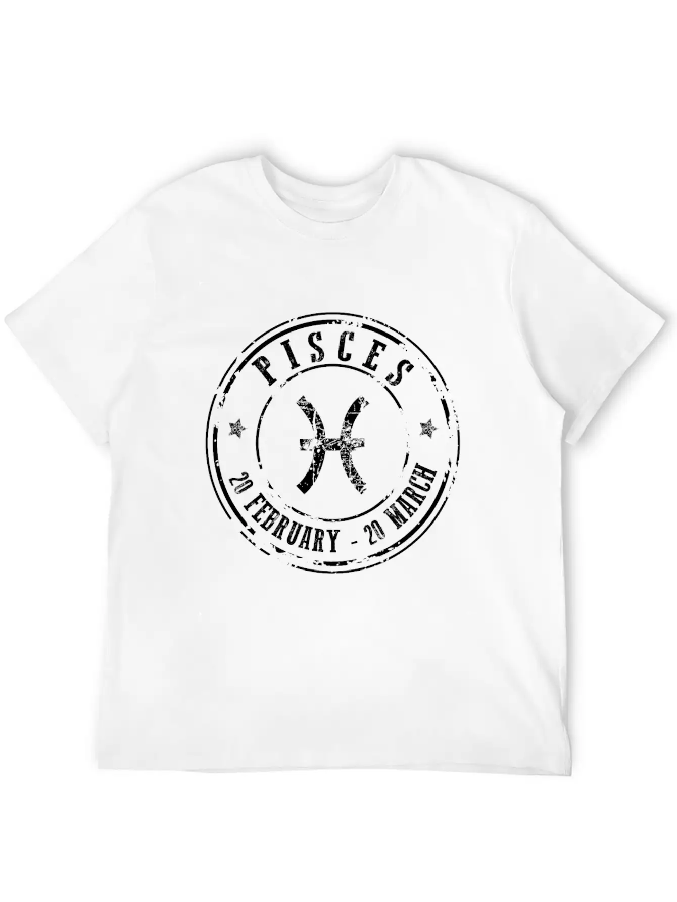 Pisces Essential Cotton Tee For Daily Outfits – Unisex Style