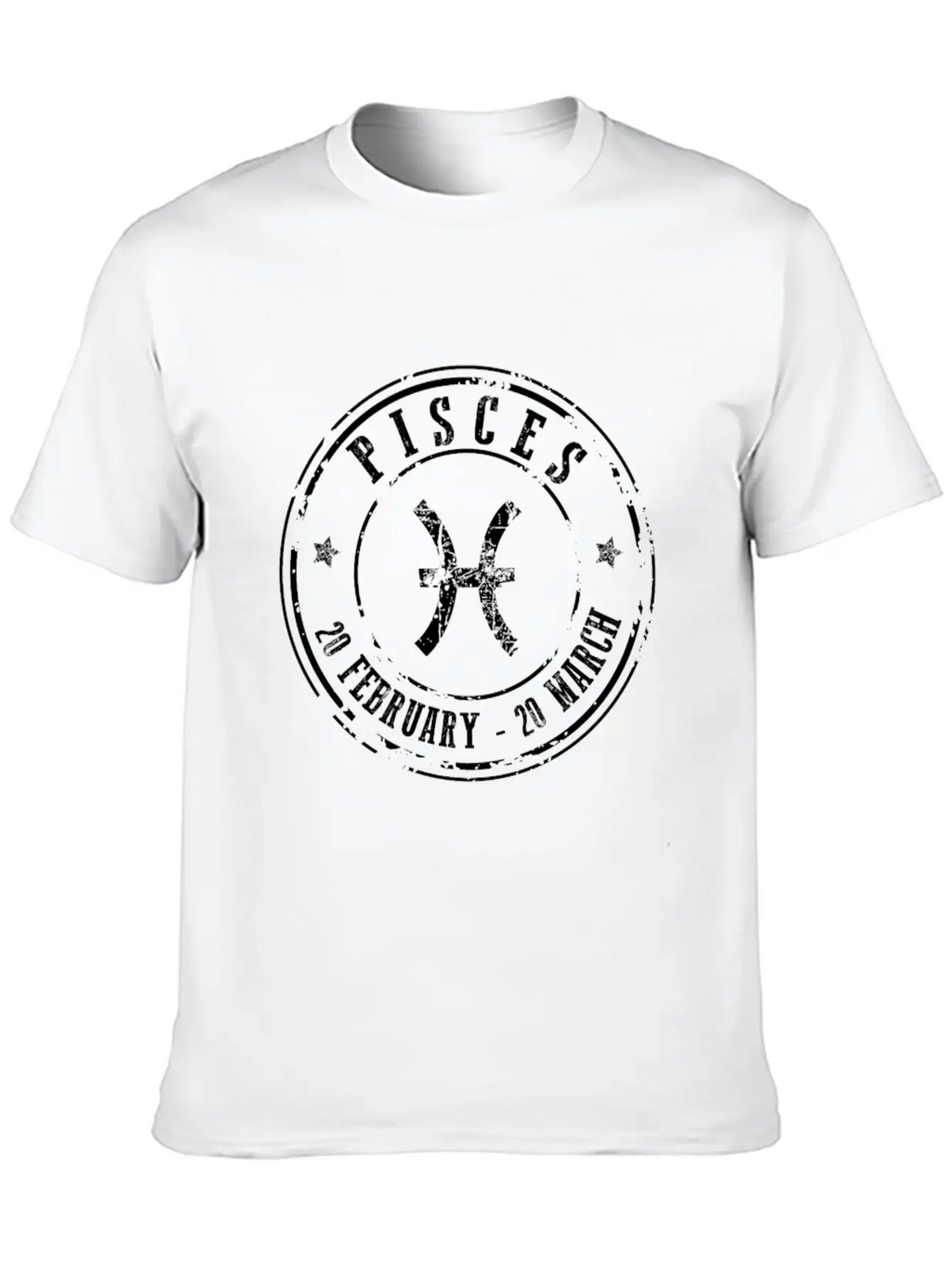 Pisces Essential Cotton Tee For Daily Outfits – Unisex Style