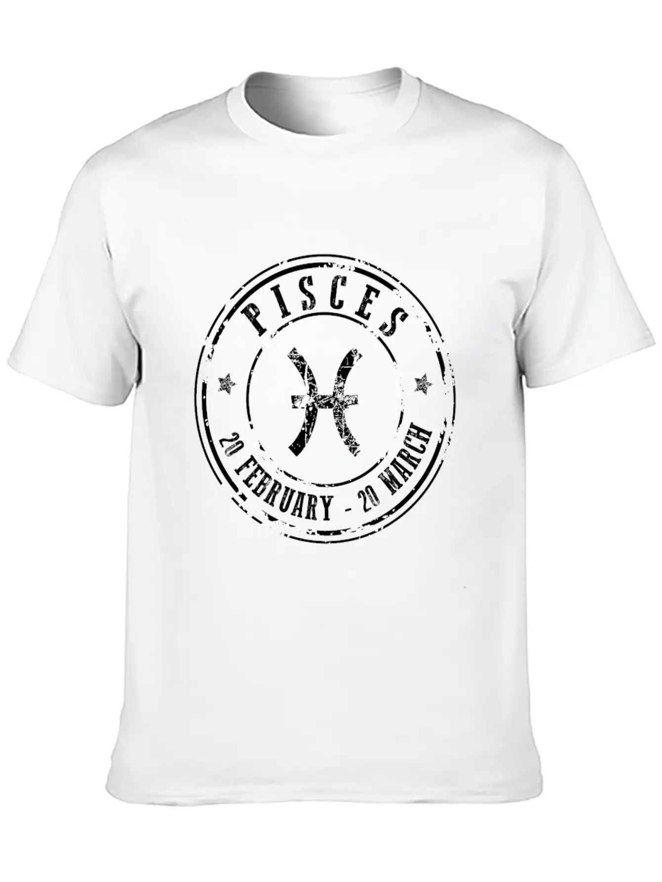 Pisces Essential Cotton Tee For Daily Outfits – Unisex Style