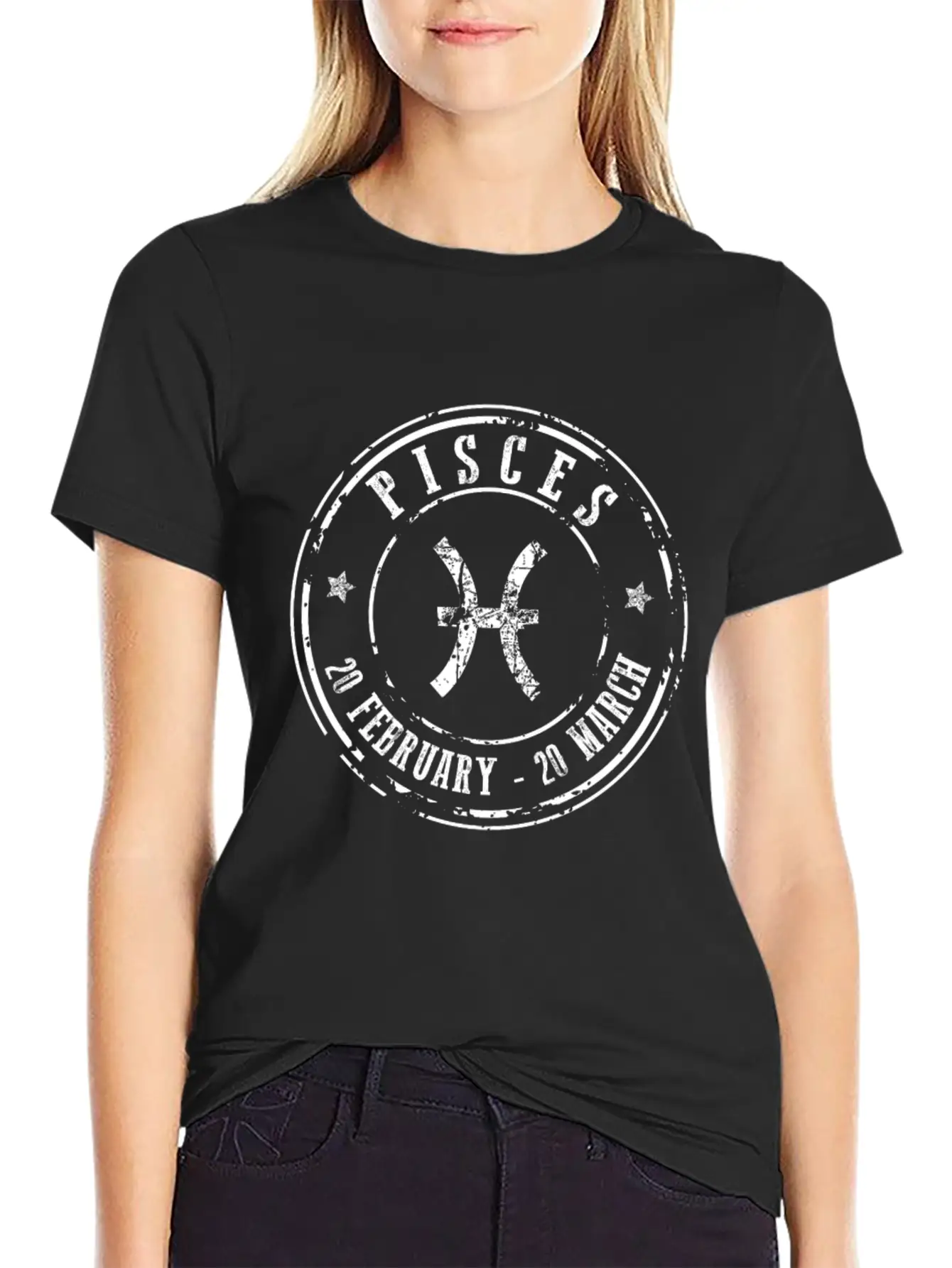 Pisces Essential Cotton Tee For Daily Outfits – Unisex Style
